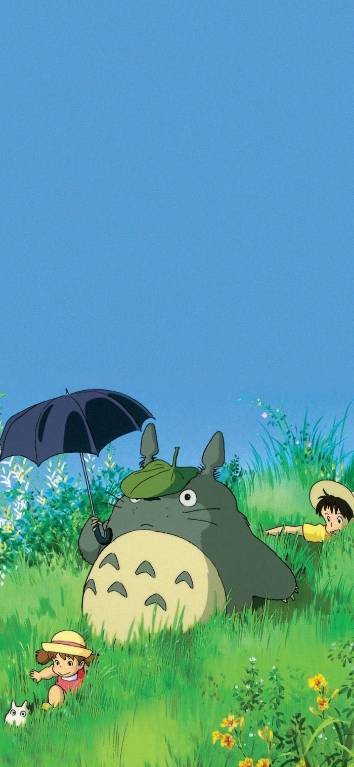 iPhone 11 Pro Max Wallpaper My Neighbor Totoro. Ghibli artwork, Studio ghibli background, Ghibli art