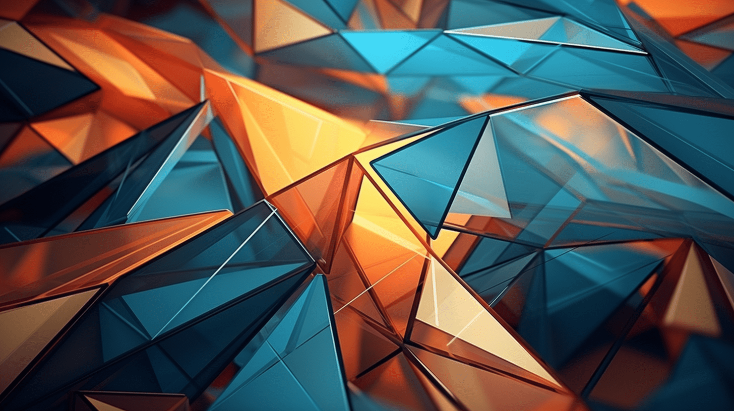 Sharp Geometry Art In Angles Art Wallpaper Aesthetic 4k HD Creative Image
