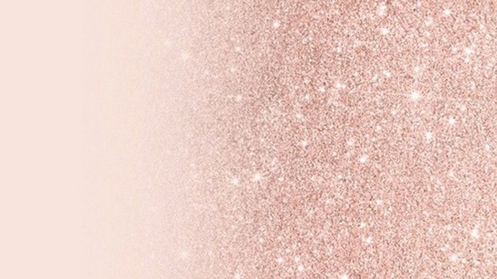 A rose gold background with sparkles. - Glitter