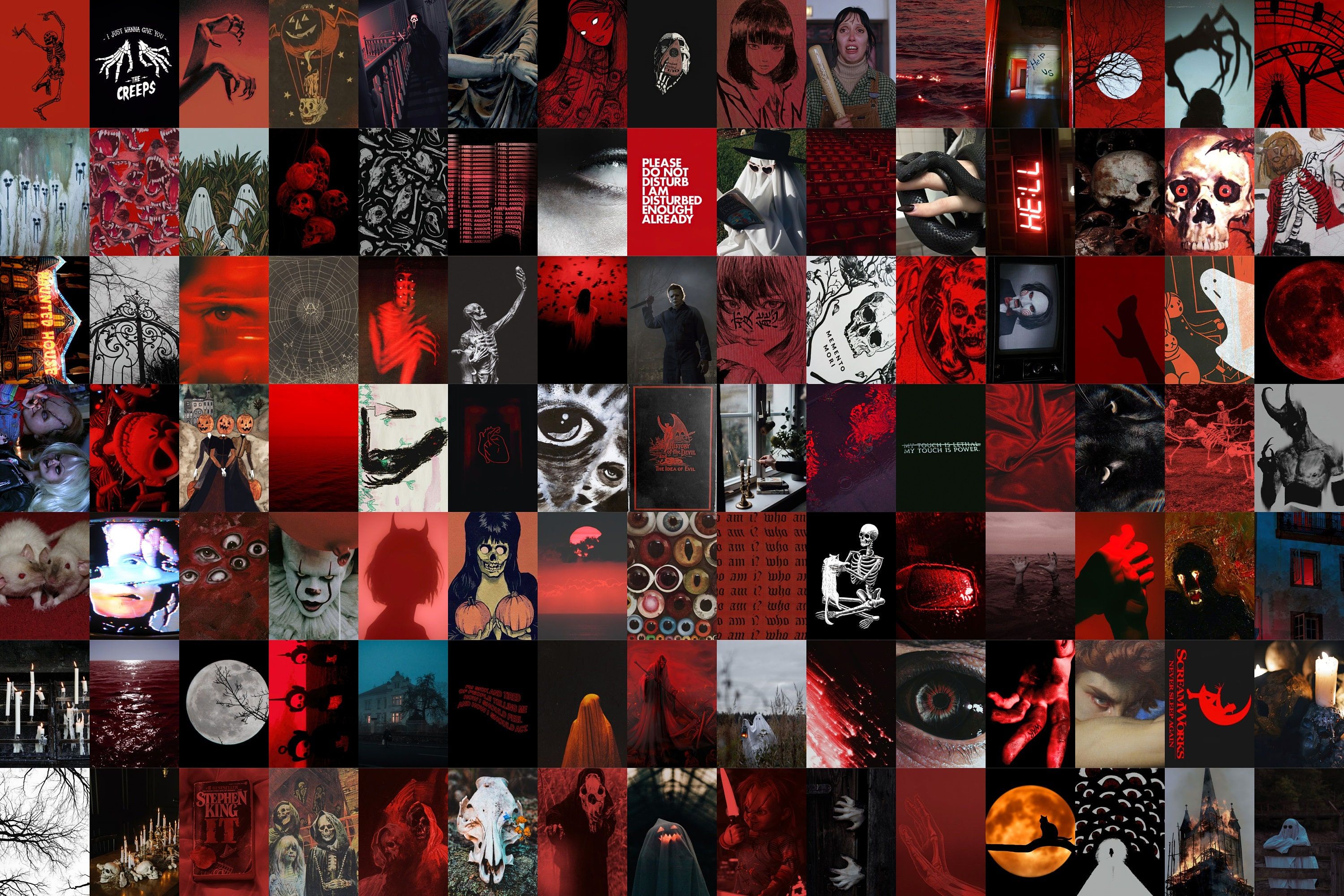 Halloween Aesthetic PC Horror Wallpaper