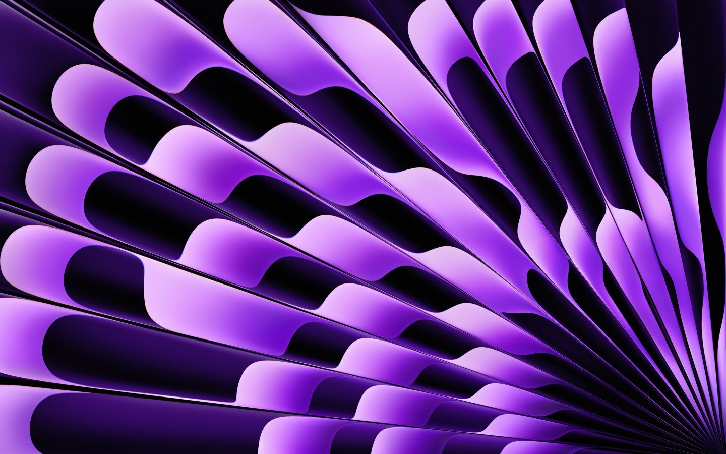 macOS Sonoma Wallpaper 4K, Purple aesthetic
