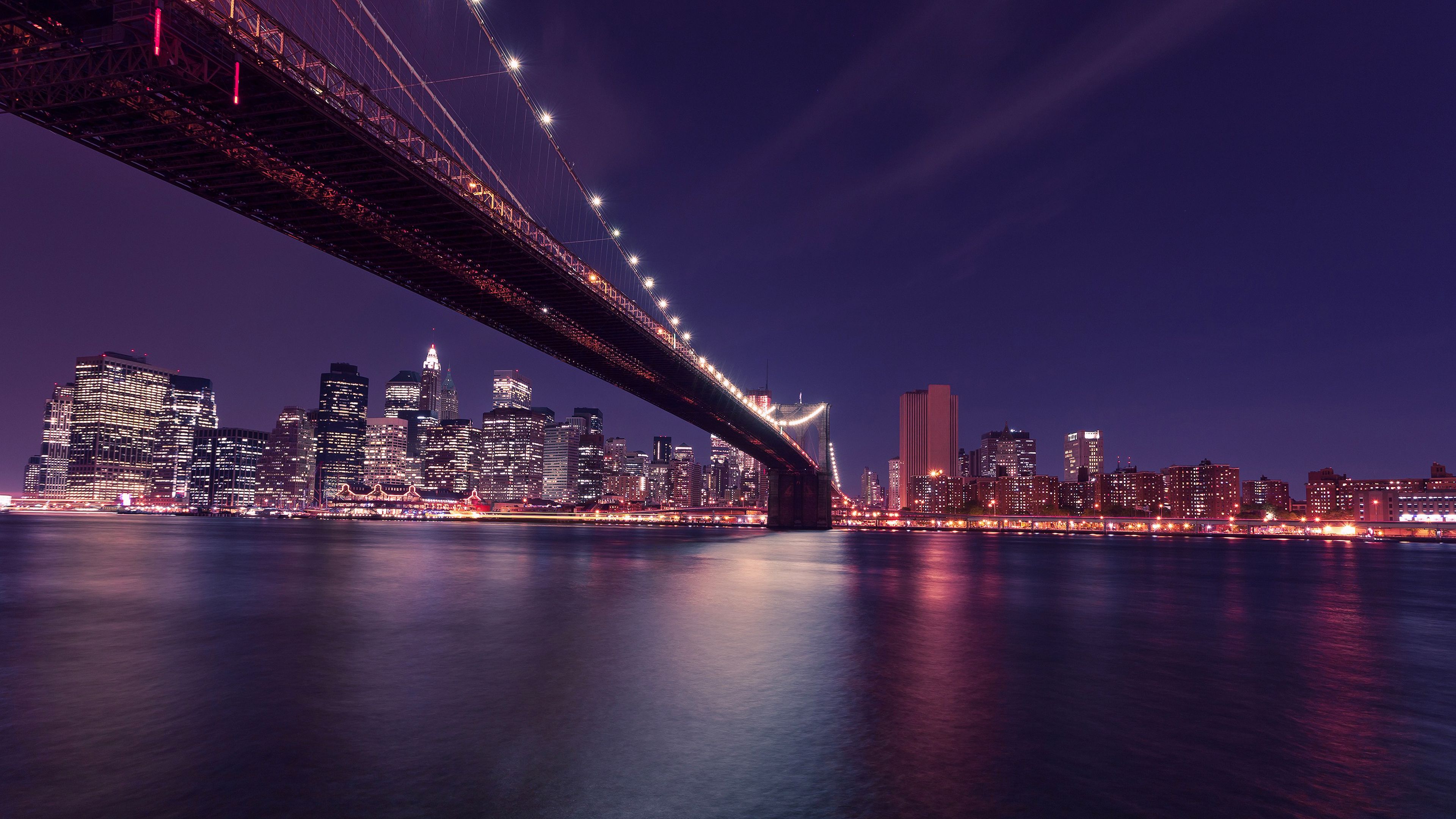 New York Nights Wallpaper 4K