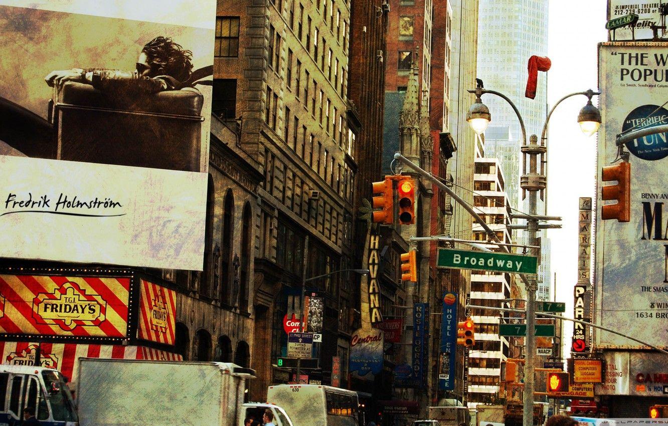 Vintage New York Wallpaper Free Vintage New York Background