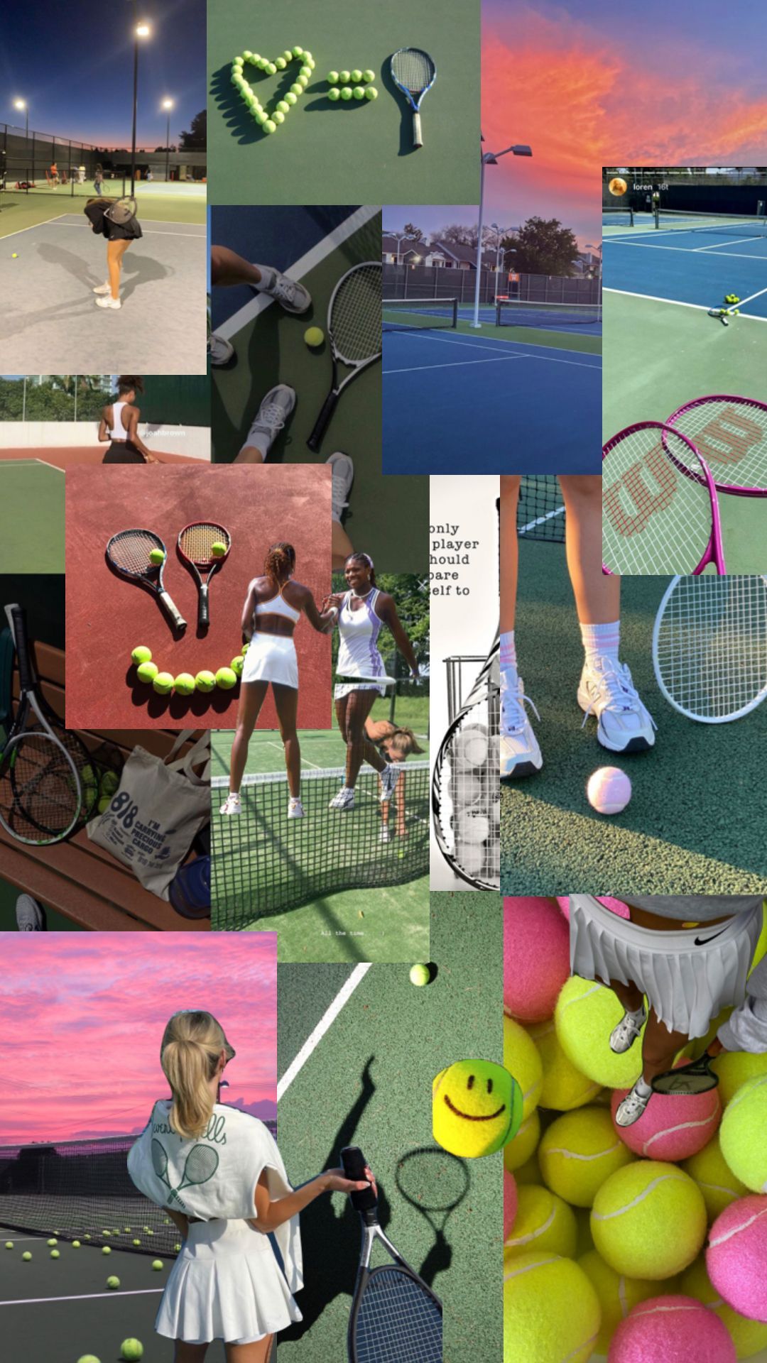 tennis aesthetic #tennisoutfits #tennisinspo #tennisaesthetic #tennisvibes # tennis #collage #aesthetic #moodb. Tennis aesthetic, Tennis picture, Tennis wallpaper