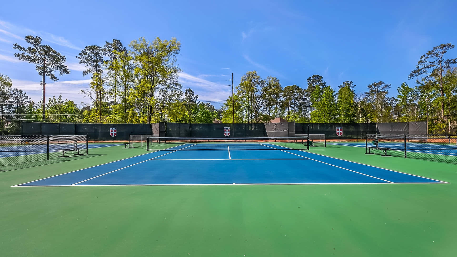Download HD Open Tennis Court Background