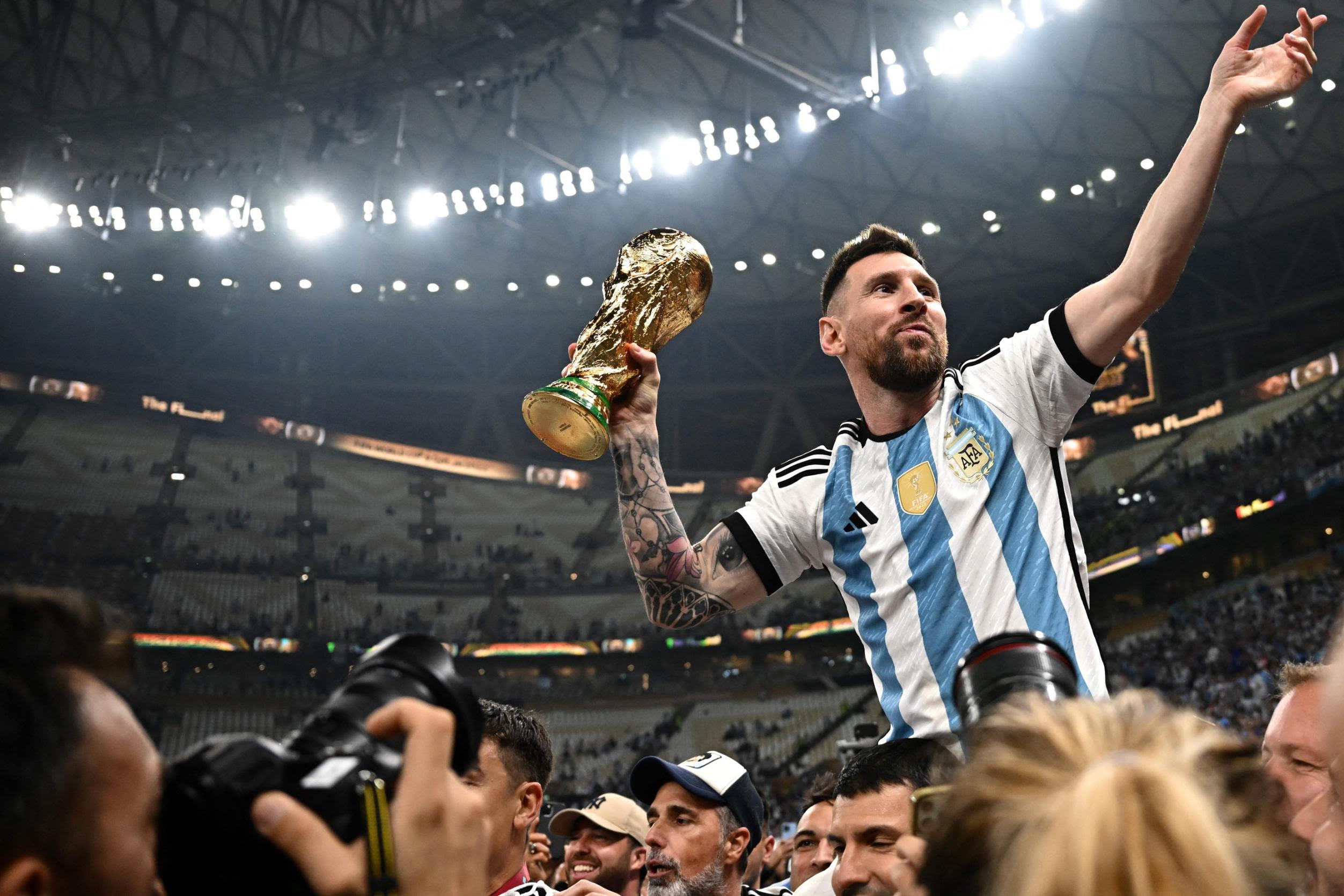 Photos: Football great Lionel Messi