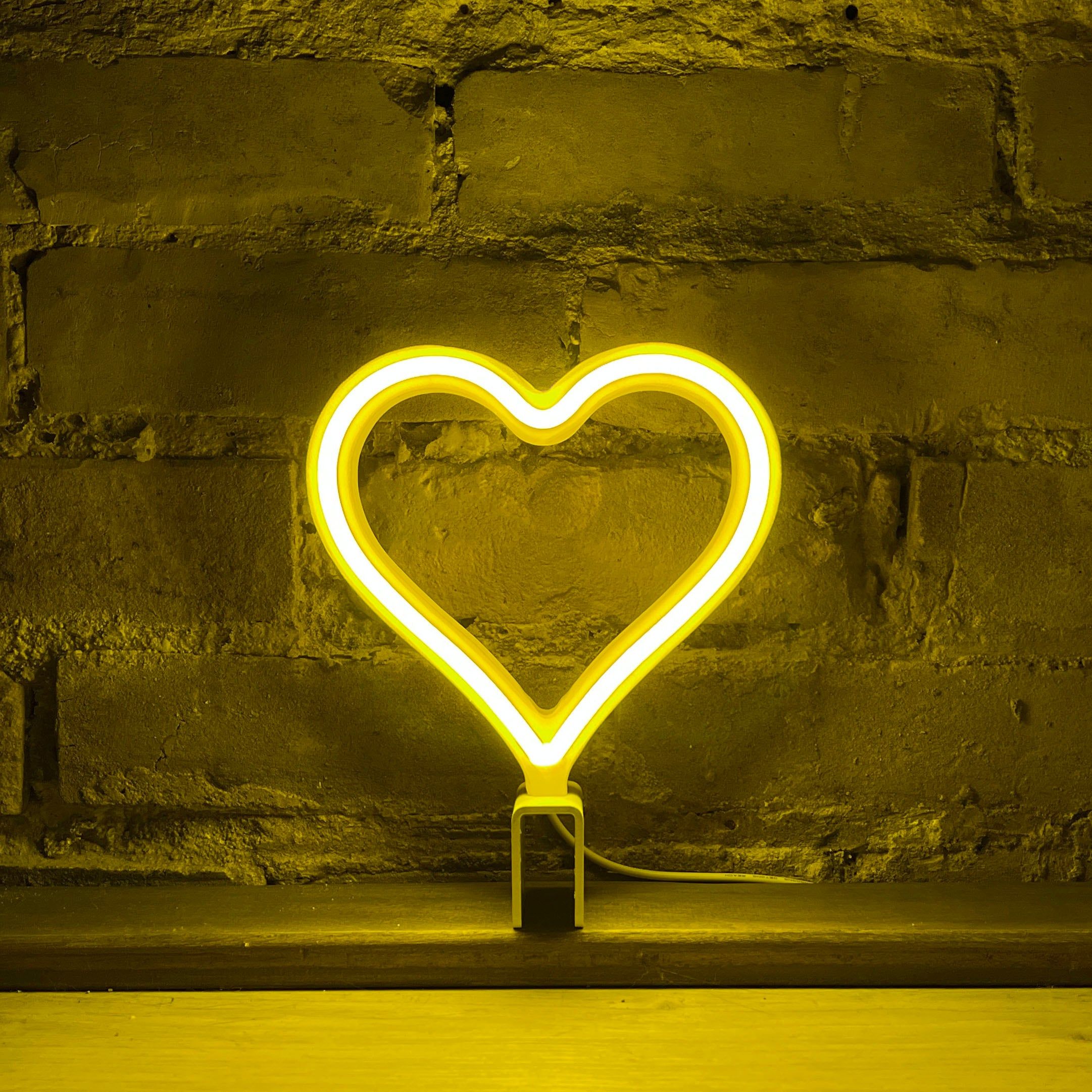 Mini Neon Heart. Our Glowing Hearts. Reviews on Judge.me