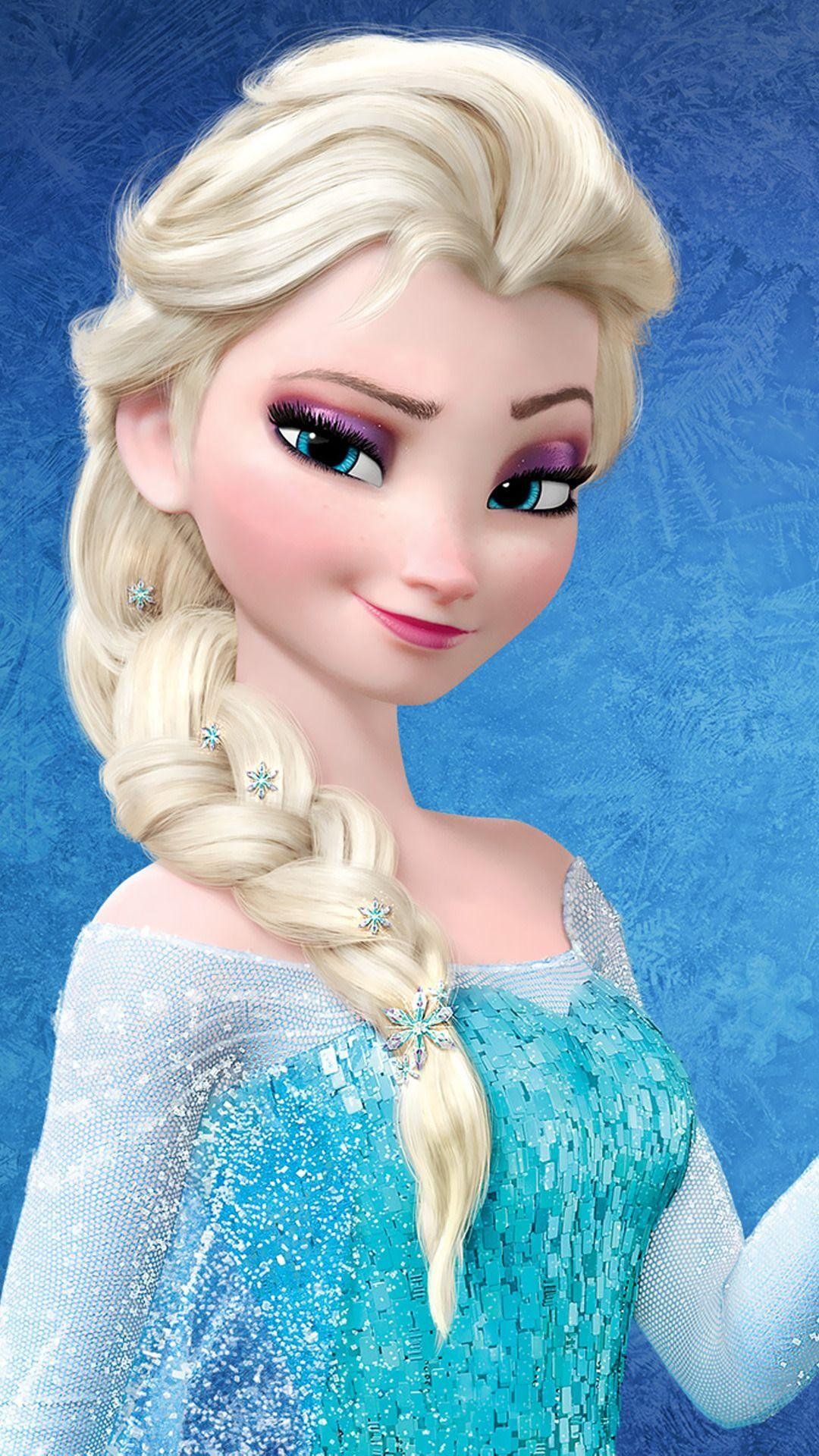 Elsa Frozen iPhone Wallpaper with high-resolution 1080x1920 pixel. You can use this wallpaper for your iPhone 5, 6, 7, 8, X, XS, XR backgrounds, Mobile Screensaver, or iPad Lock Screen - Elsa