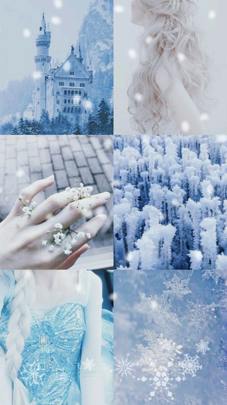 frozen elsa disney princess blue winter snow aesthetic moodboard edit. Disney aesthetic, Light blue aesthetic, Princess aesthetic