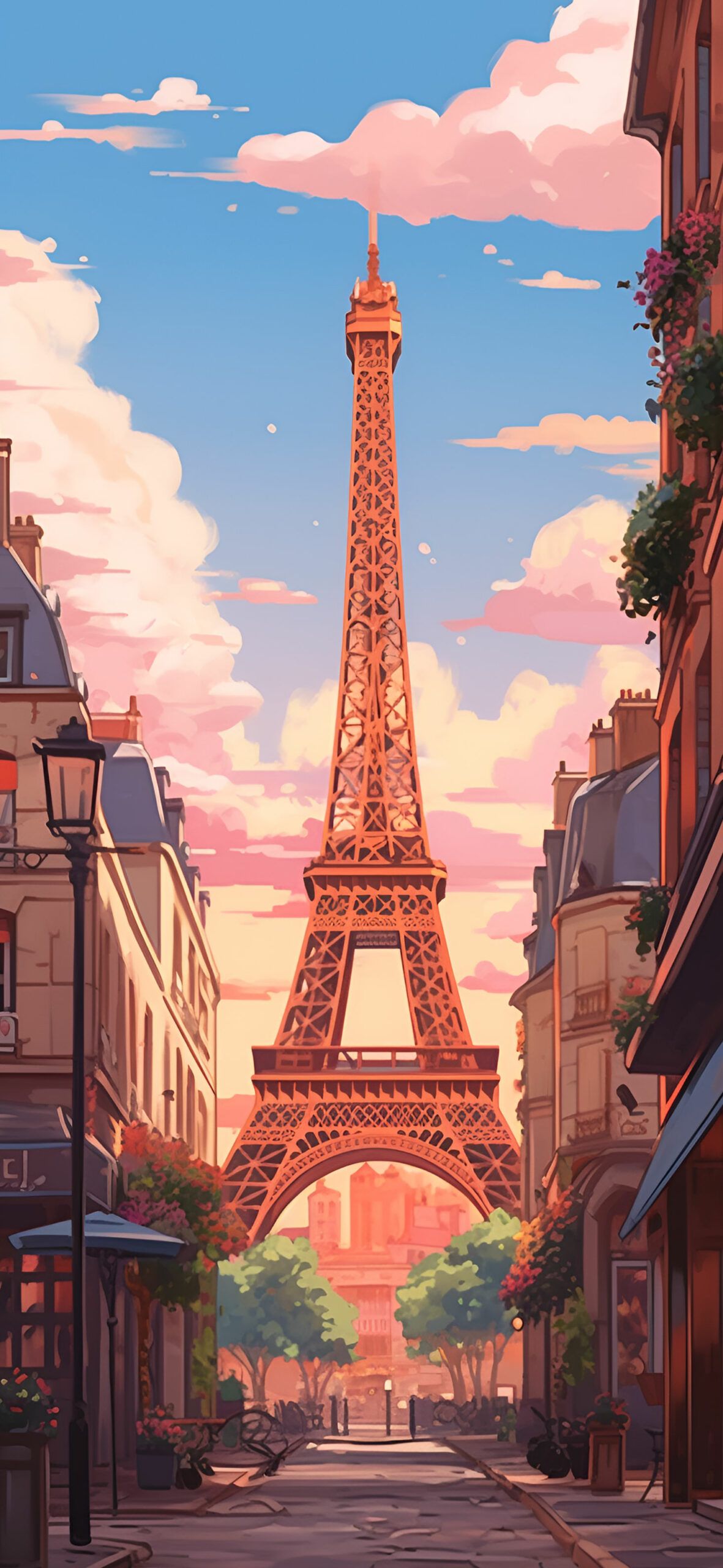 Beautiful Paris Eiffel Tower Wallpaper Aesthetic Wallpaper