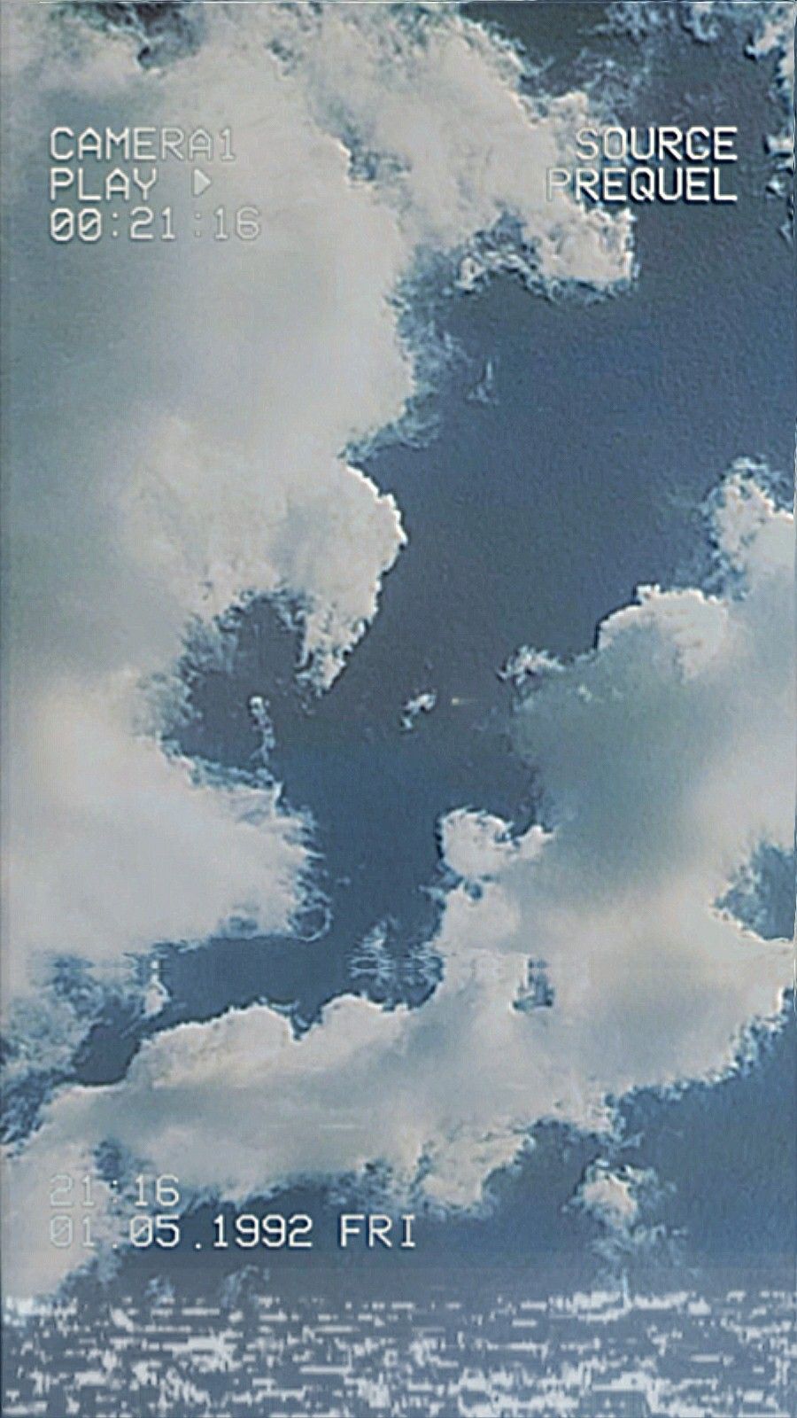 sky #wallpaper #retro #blue #backround #Vhs #vhscamera. iPhone wallpaper sky, Blue sky wallpaper, Aesthetic computer background