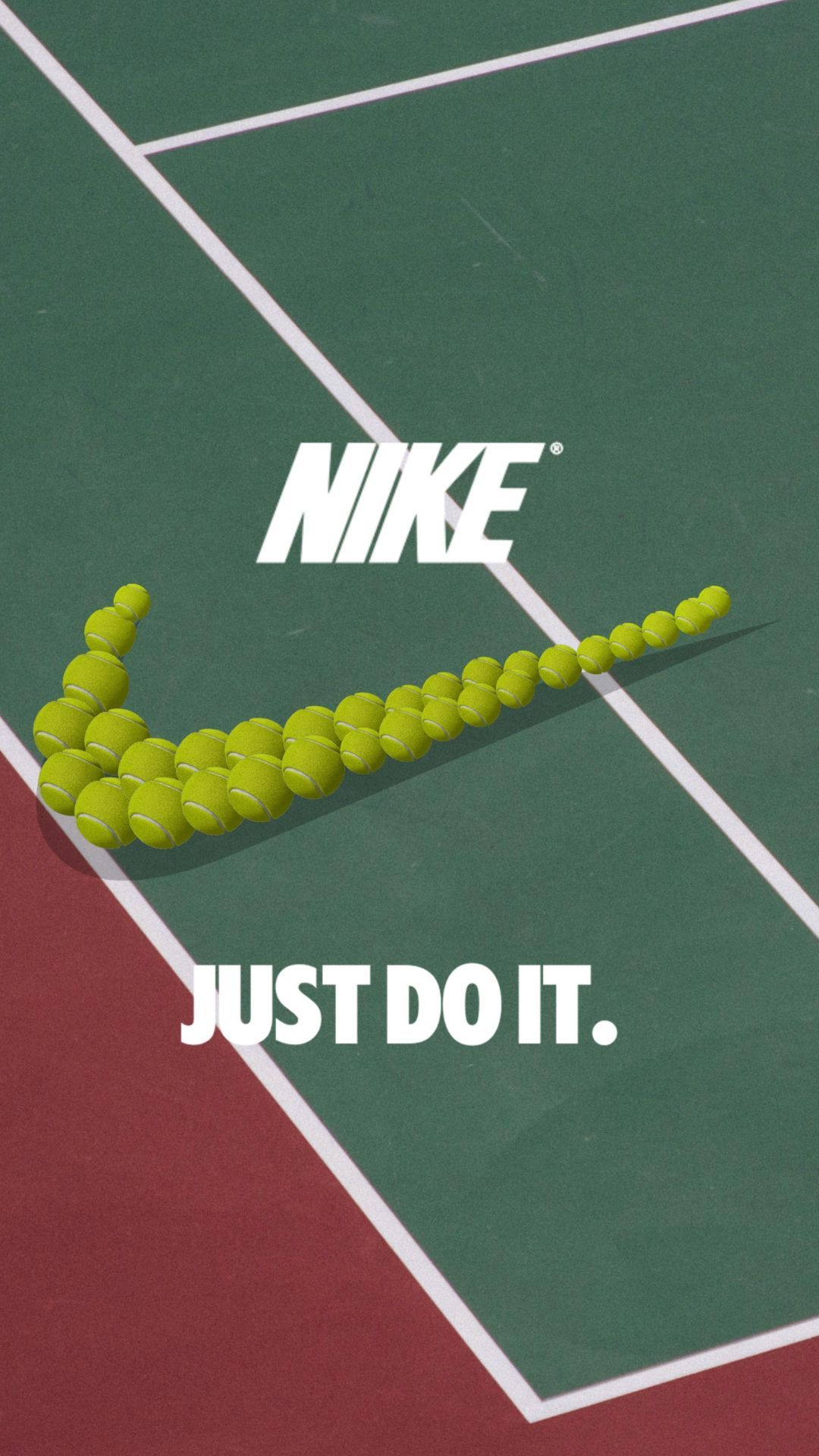Nike Wallpaper iPhone with high-resolution 1080x1920 pixel. You can use this wallpaper for your iPhone 5, 6, 7, 8, X, XS, XR backgrounds, Mobile Screensaver, or iPad Lock Screen - Tennis