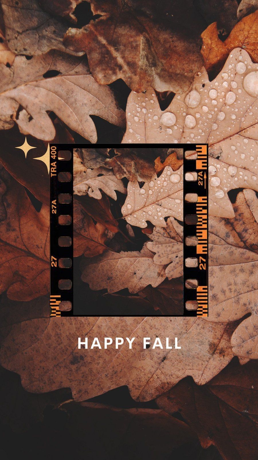 Happy fall from the leaves! - Vintage fall