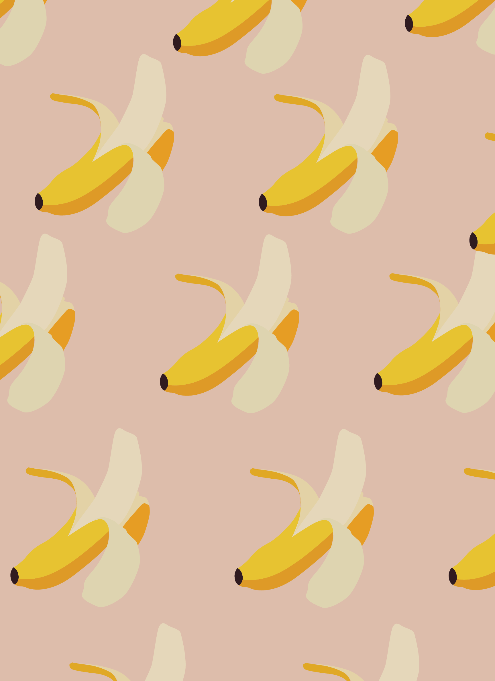 Cute Banana Wallpaper