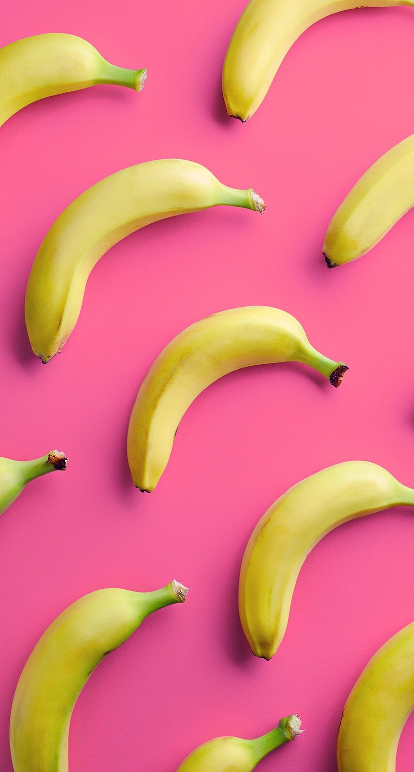 Bananas on a pink background - Banana