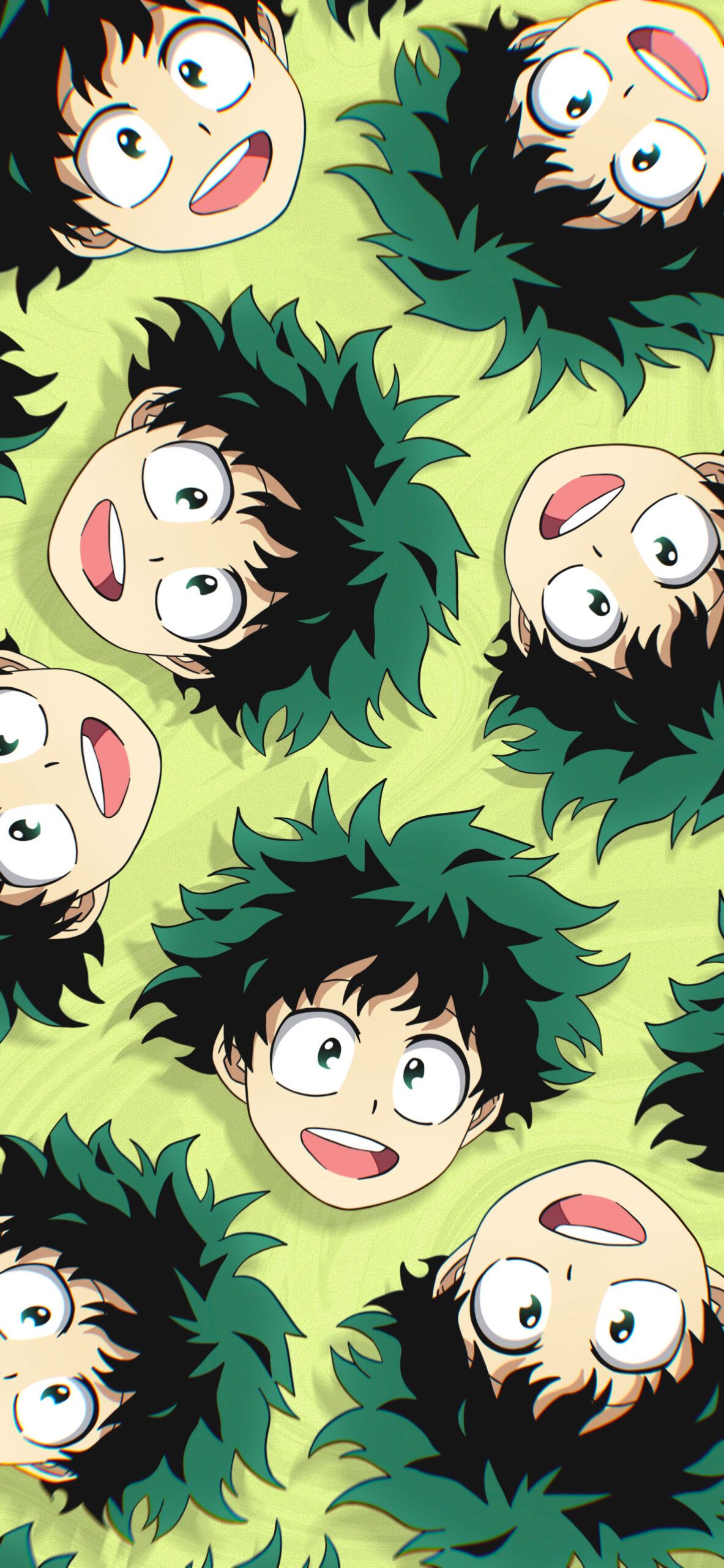 A My Hero Academia wallpaper I made for my phone! Let me know if you'd like me to make more! - Deku