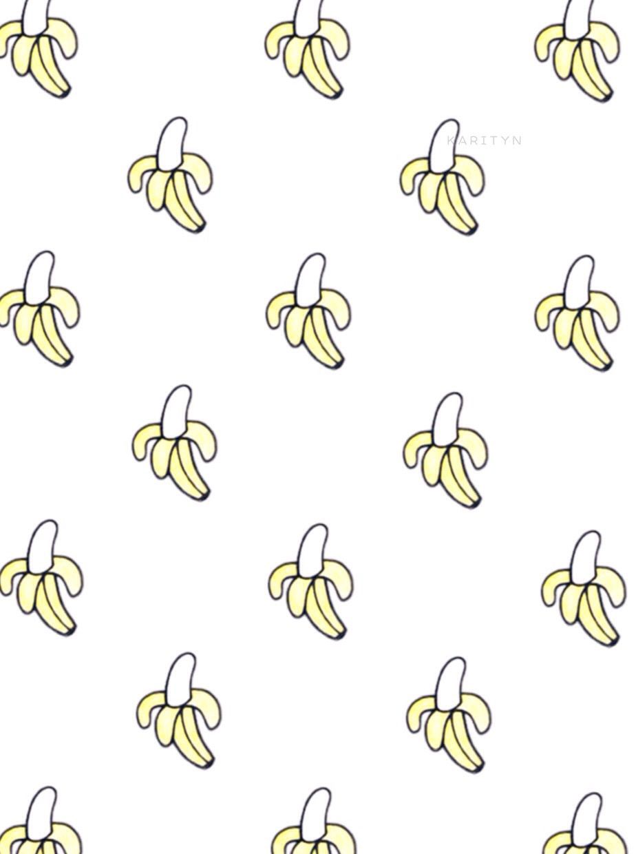 Aesthetic banana wallpaper for phone background. - Banana