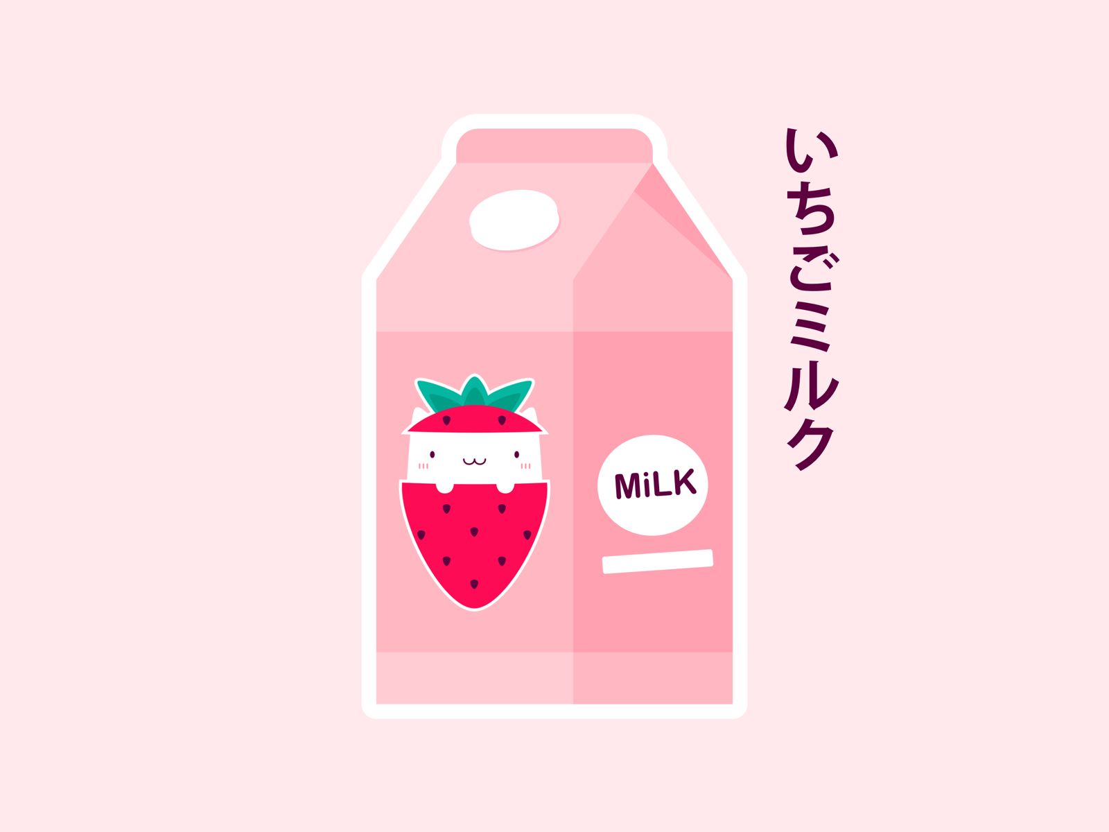 Kawaii Milk Wallpaper Free Kawaii Milk Background