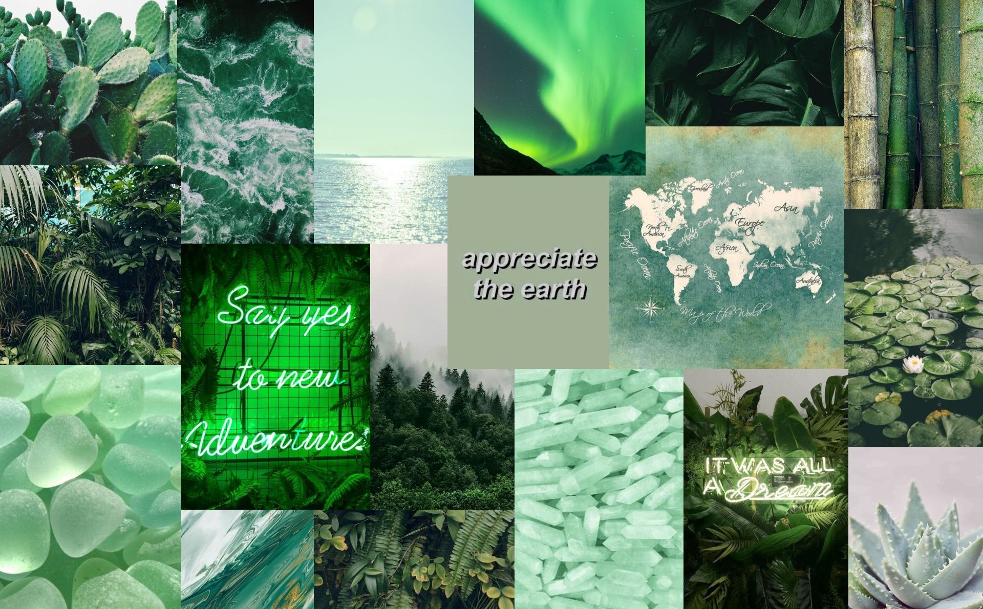 Green Aesthetic Desktop Wallpaper. Green aesthetic, Aesthetic desktop wallpaper, Cute wallpaper