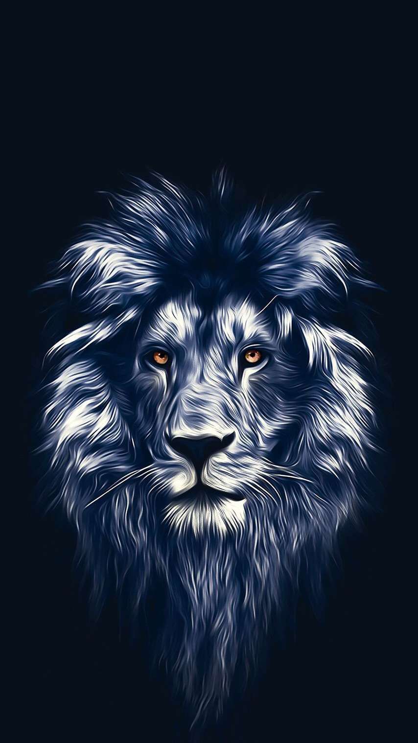 Lion Art iPhone Wallpaper Free Lion Art iPhone Background