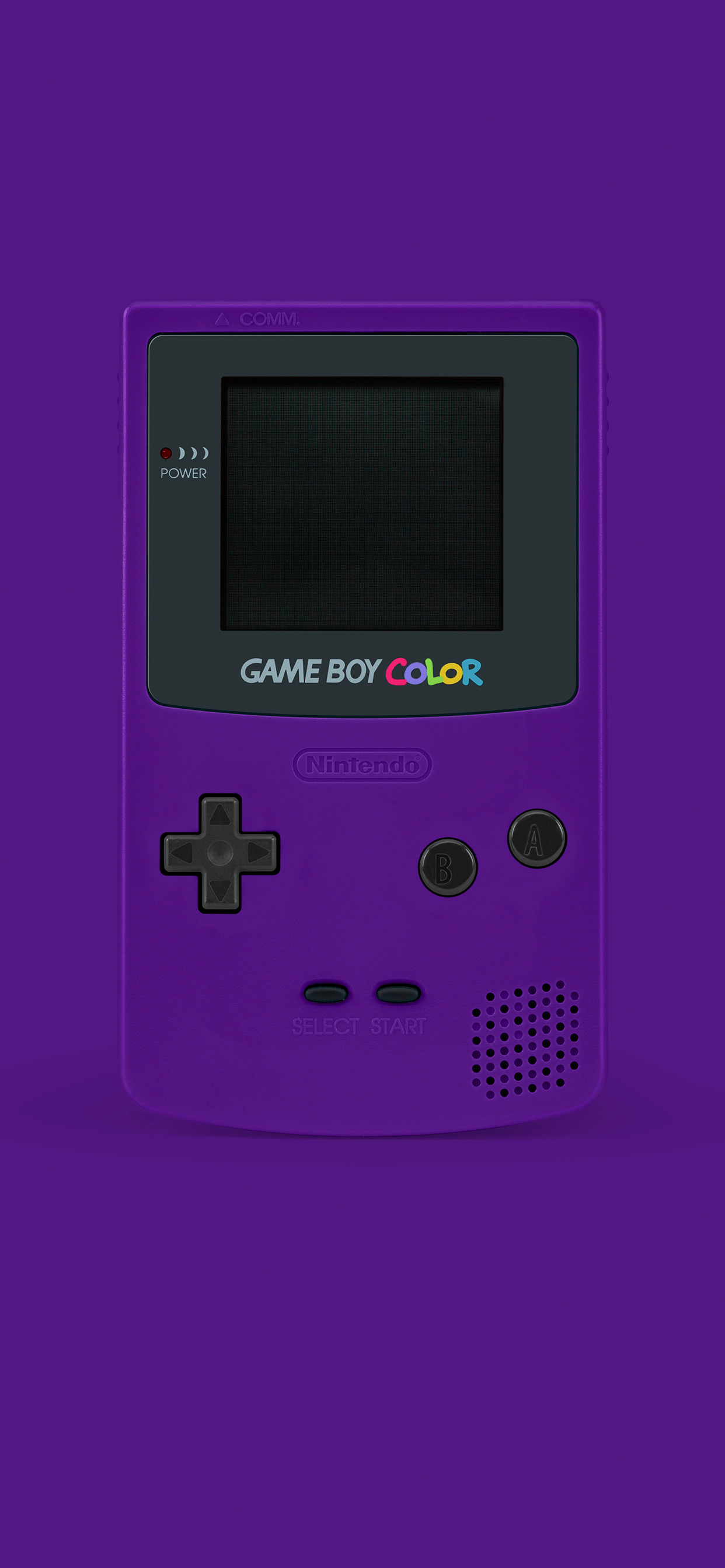 A purple Nintendo Gameboy Color - Game Boy