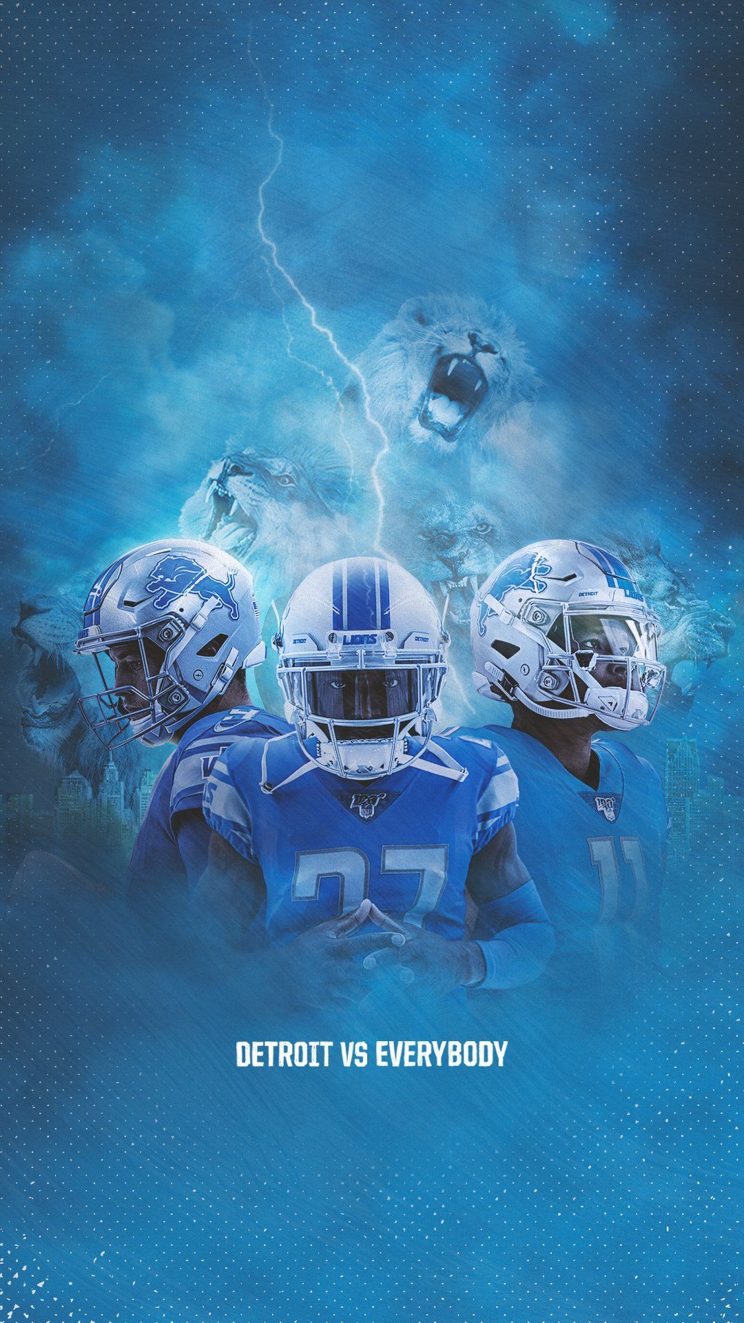 Detroit lions wallpaper for phone with high-resolution 1080x1920 pixel. You can use this wallpaper for your iPhone 5, 6, 7, 8, X, XS, XR backgrounds, Mobile Screensaver, or iPad Lock Screen - Lion