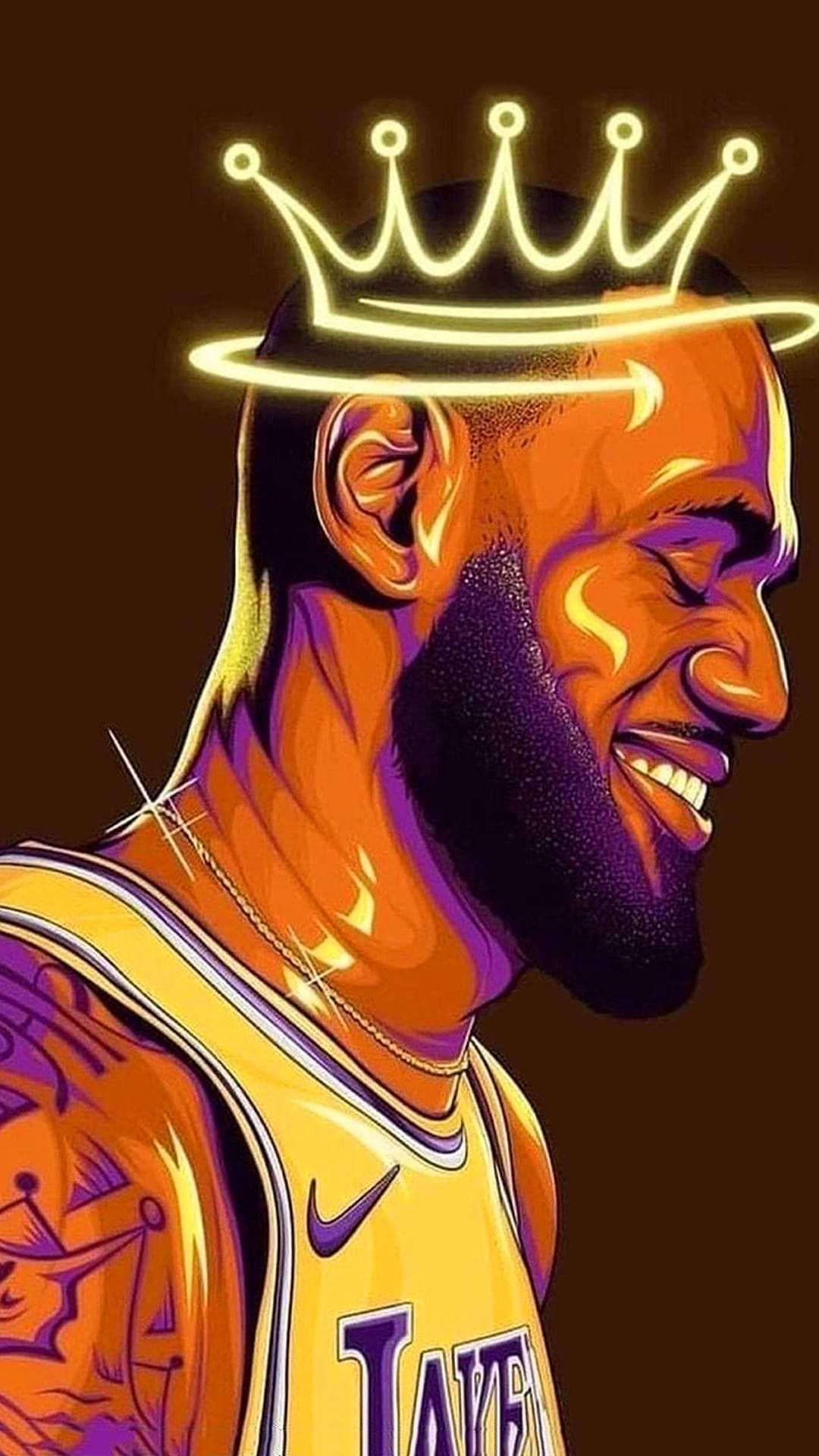 King Lebron James Wallpaper