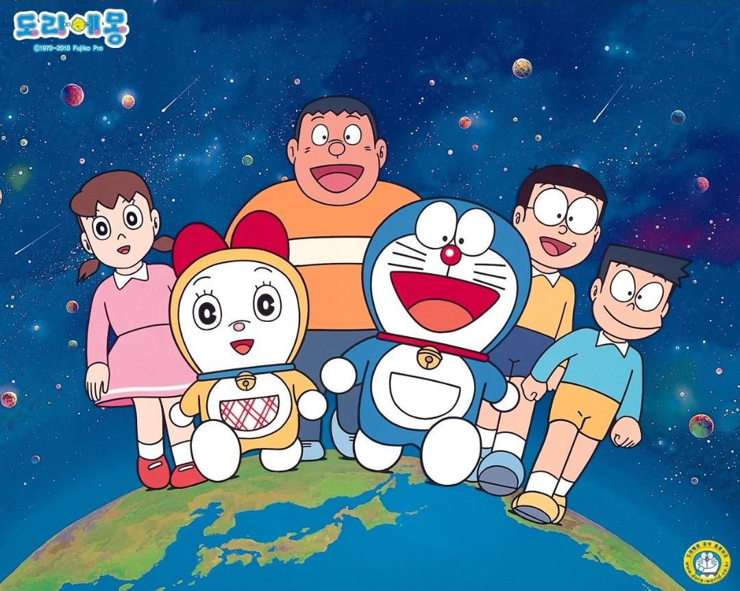 If you're looking for anime that is similar to the style of Avatar: The Last Airbender and Teen Titans, you might enjoy Doraemon. It's an anime that is similar to those shows in terms of its art style and themes. - Doraemon