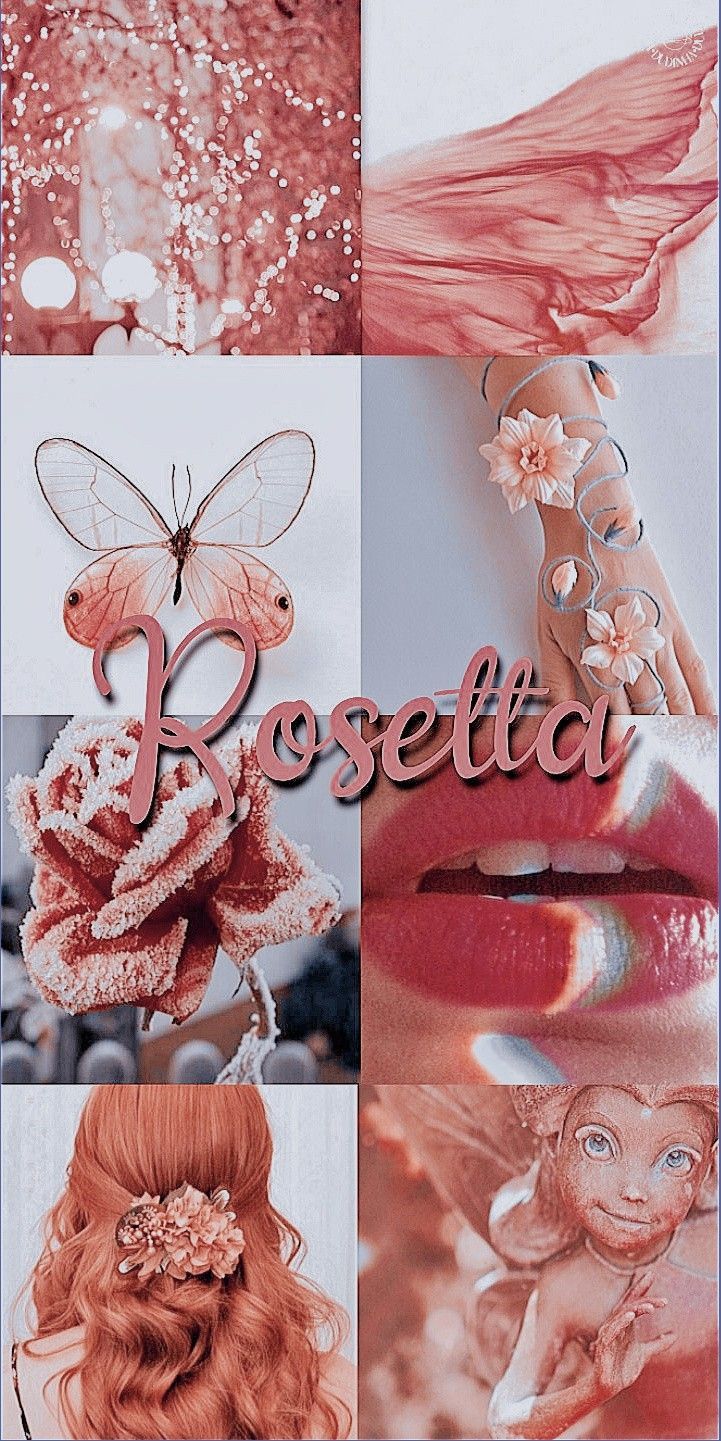 A collage of pictures with the word rosalita - Tinkerbell