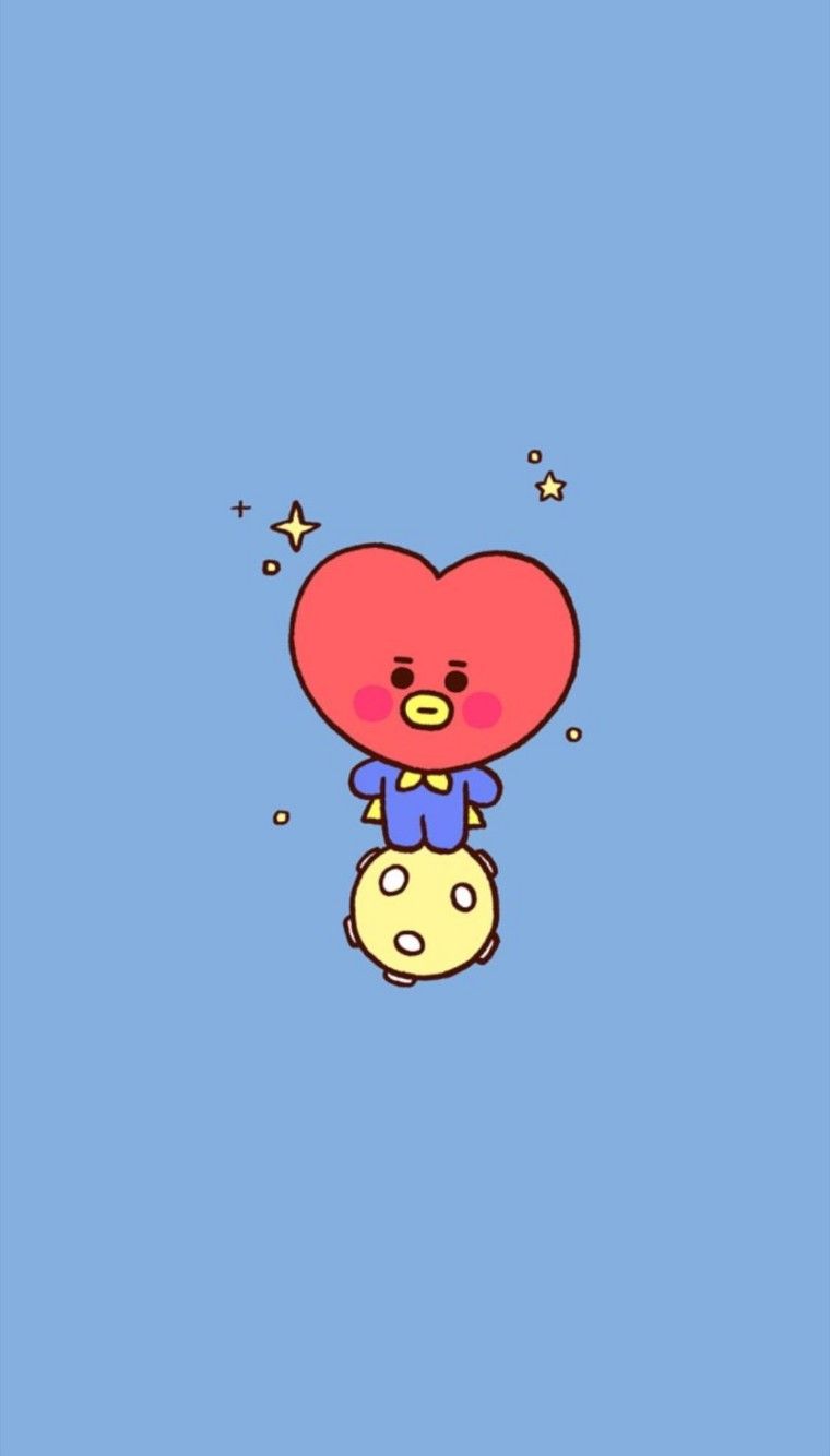 BTS Phone Wallpaper Lockscreen with high-resolution 1080x1920 pixel. You can use this wallpaper for your iPhone 5, 6, 7, 8, X, XS, XR backgrounds, Mobile Screensaver, or iPad Lock Screen - BT21