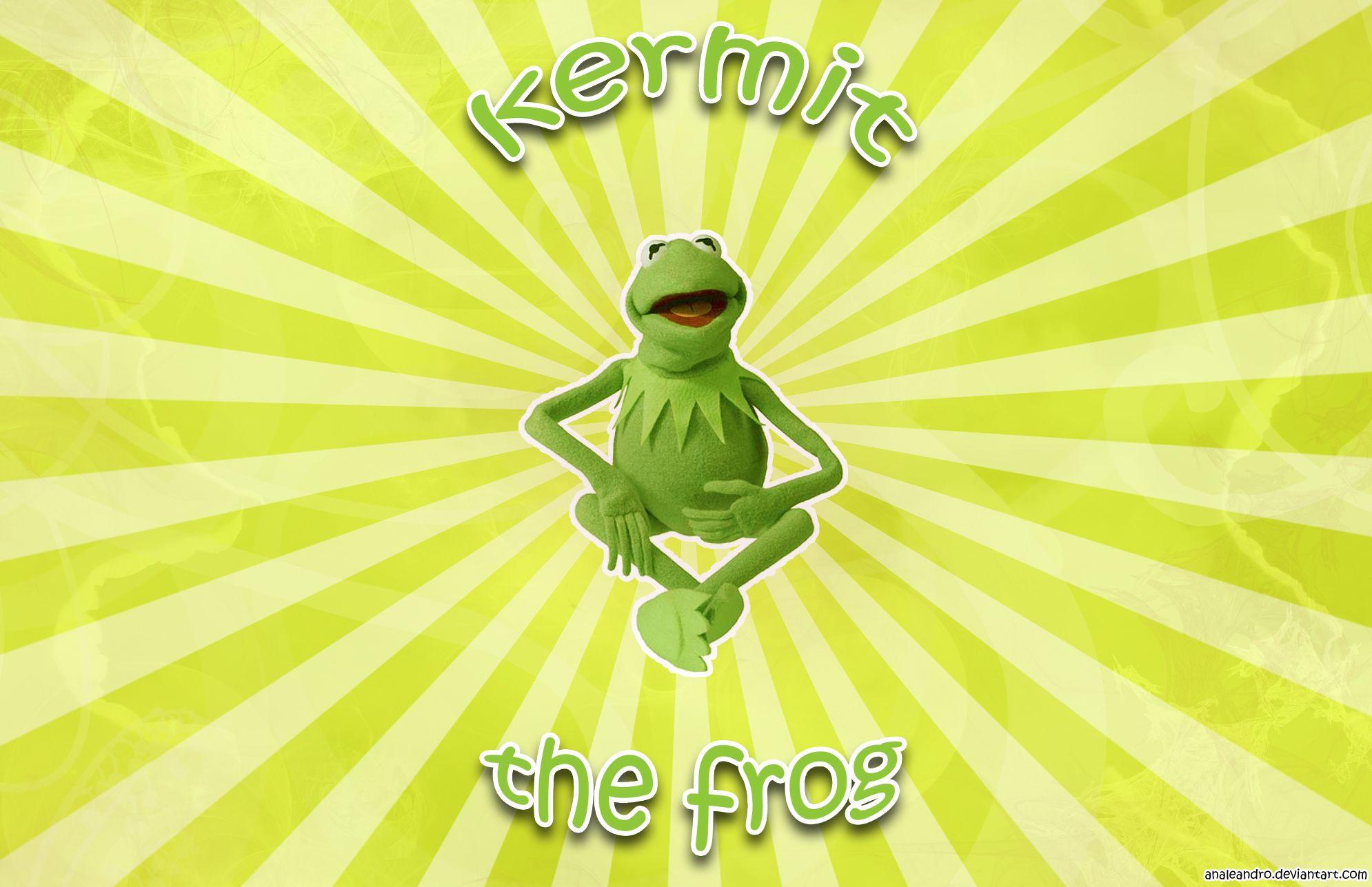 Kermit the frog wallpaper by anamnesis - Kermit the Frog