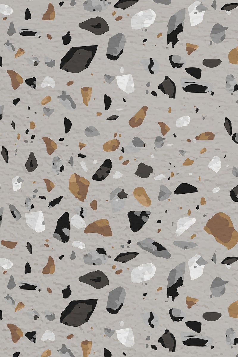 Aesthetic background, Terrazzo pattern, abstract