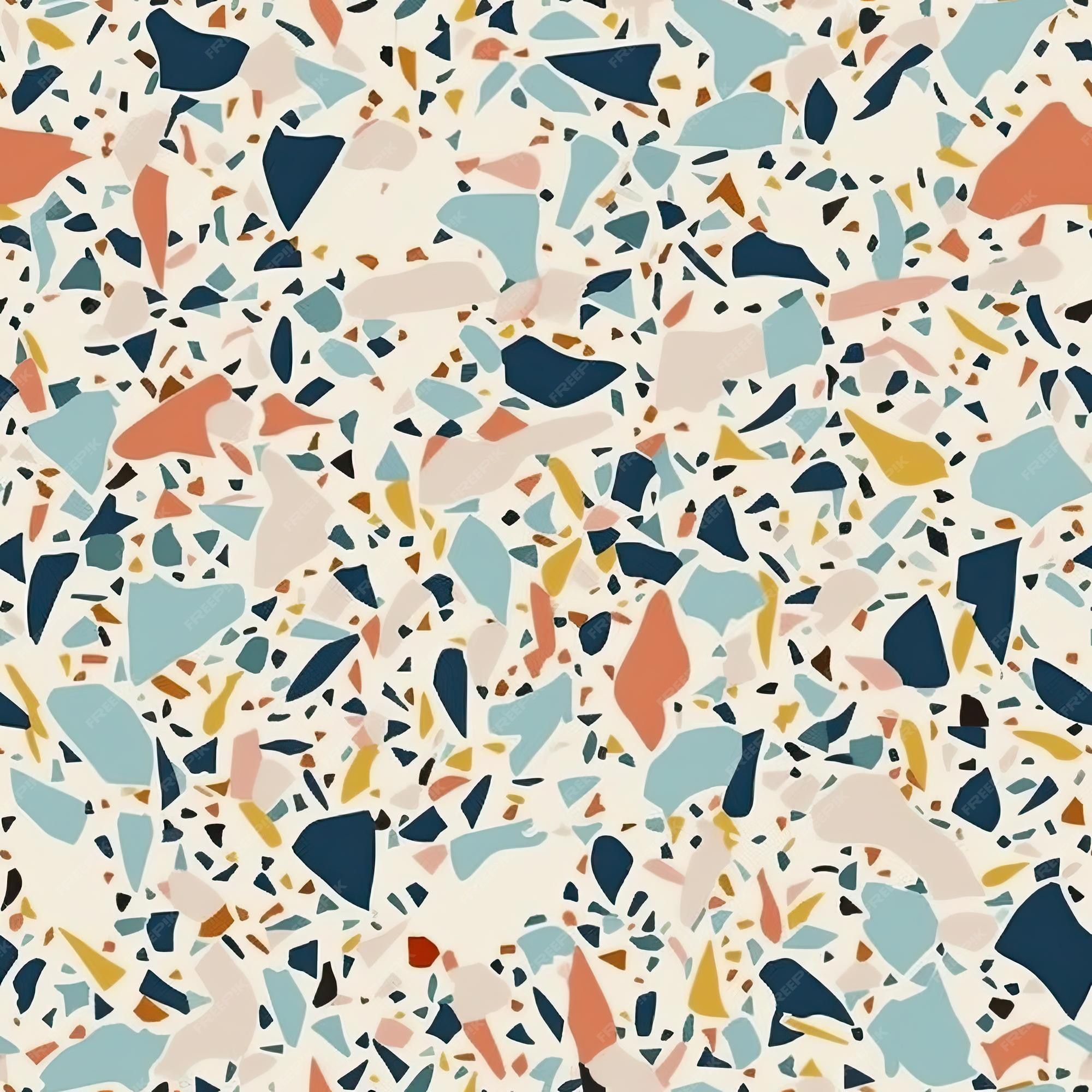 Colorful Terrazzo Pattern Picture