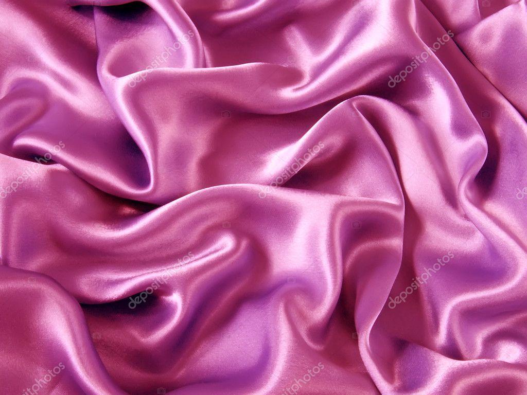 A crumpled pink silk background with a light sheen - Silk