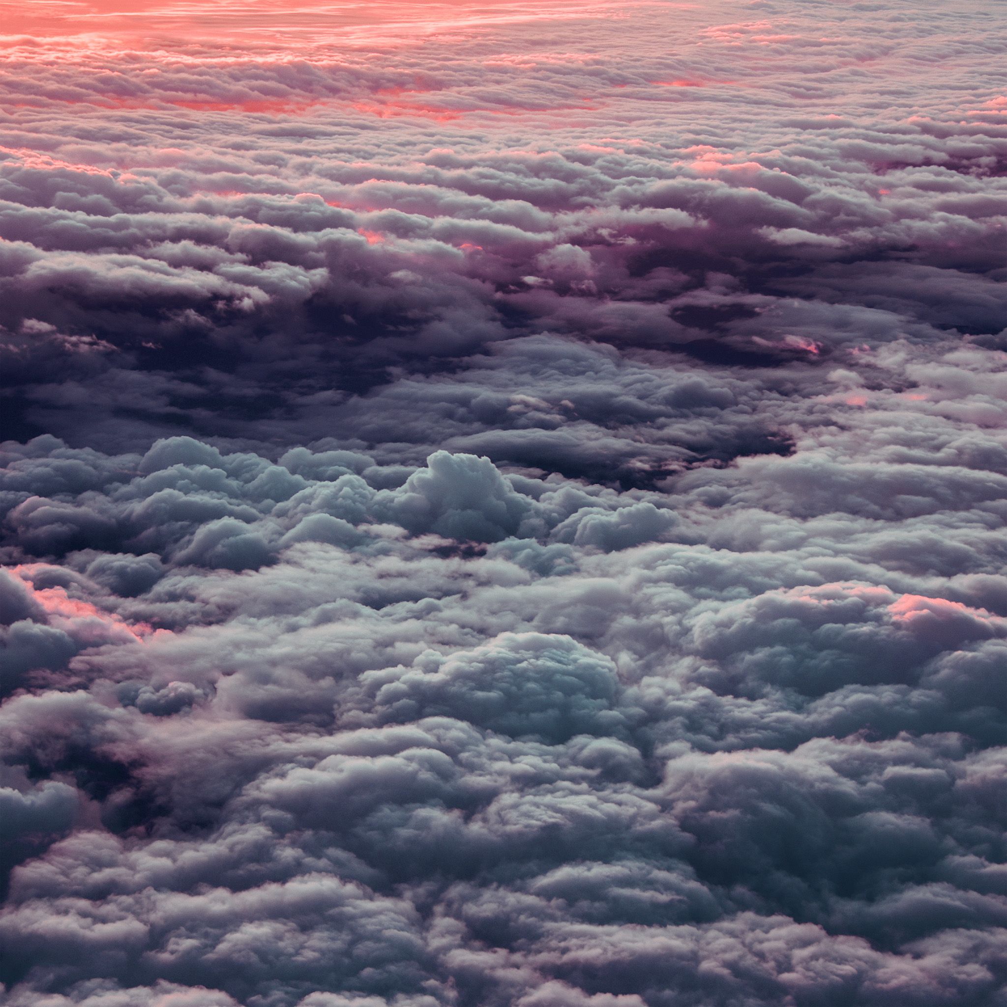A photo of a sky filled with clouds during sunset - Sunrise