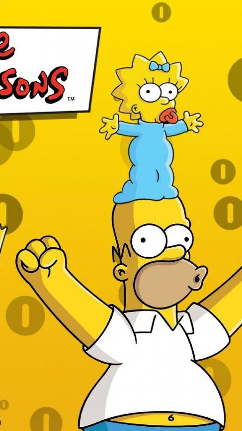 Bart Simpson iPhone And Maggie