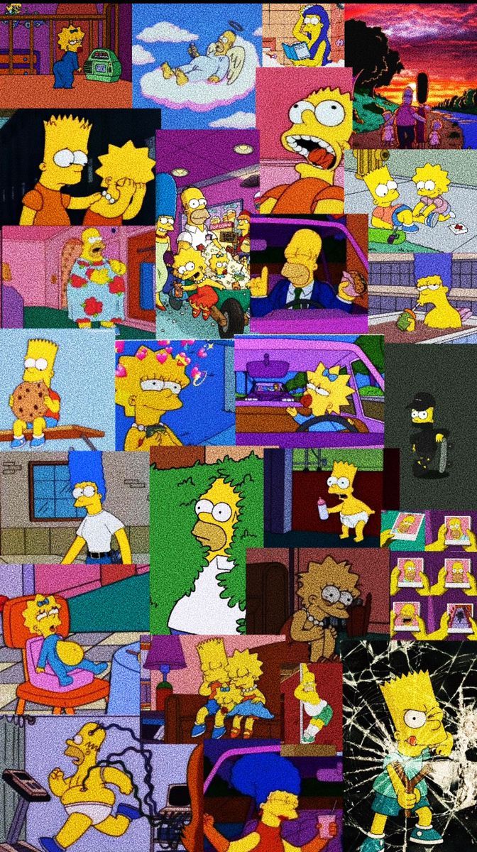 Simpson wallpaper iphone, Simpsons