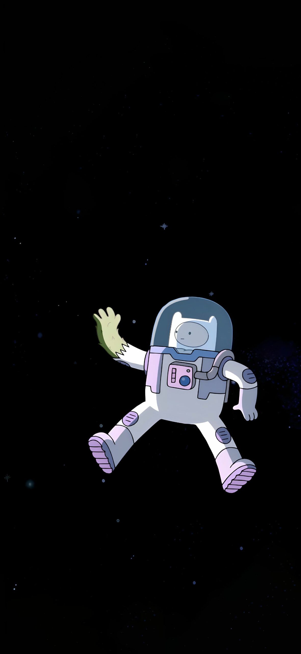 Adventure Time Finn in Space Wallpaper