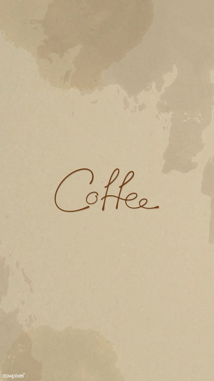 Coffee wallpaper iphone, Beige background