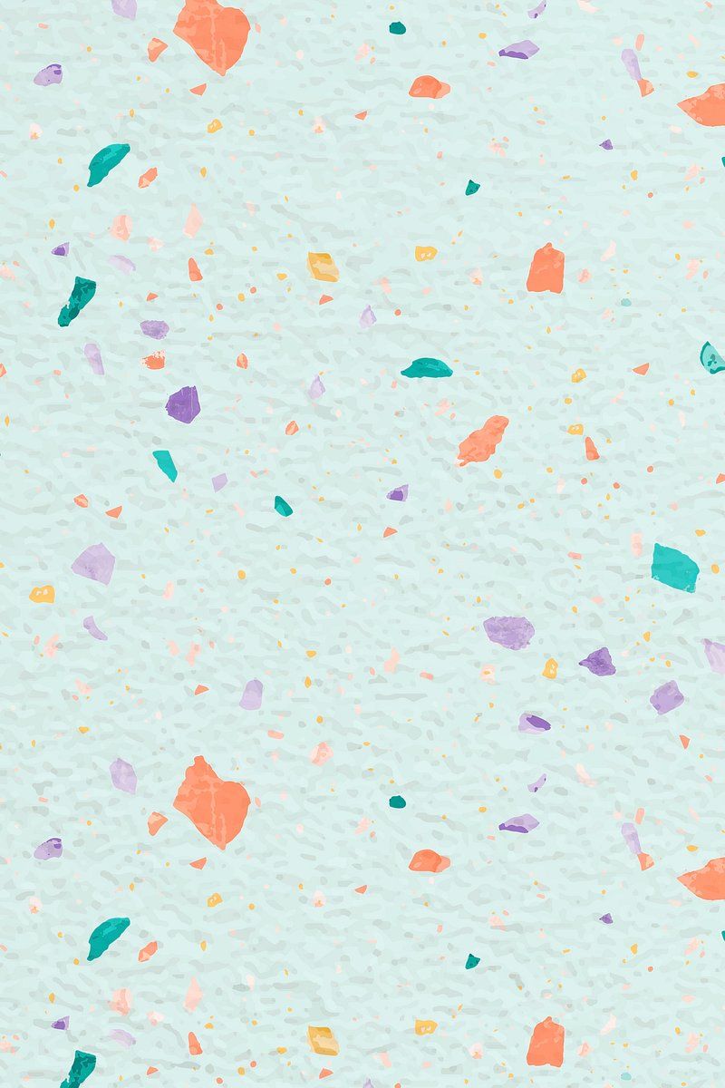 Gray background, aesthetic Terrazzo