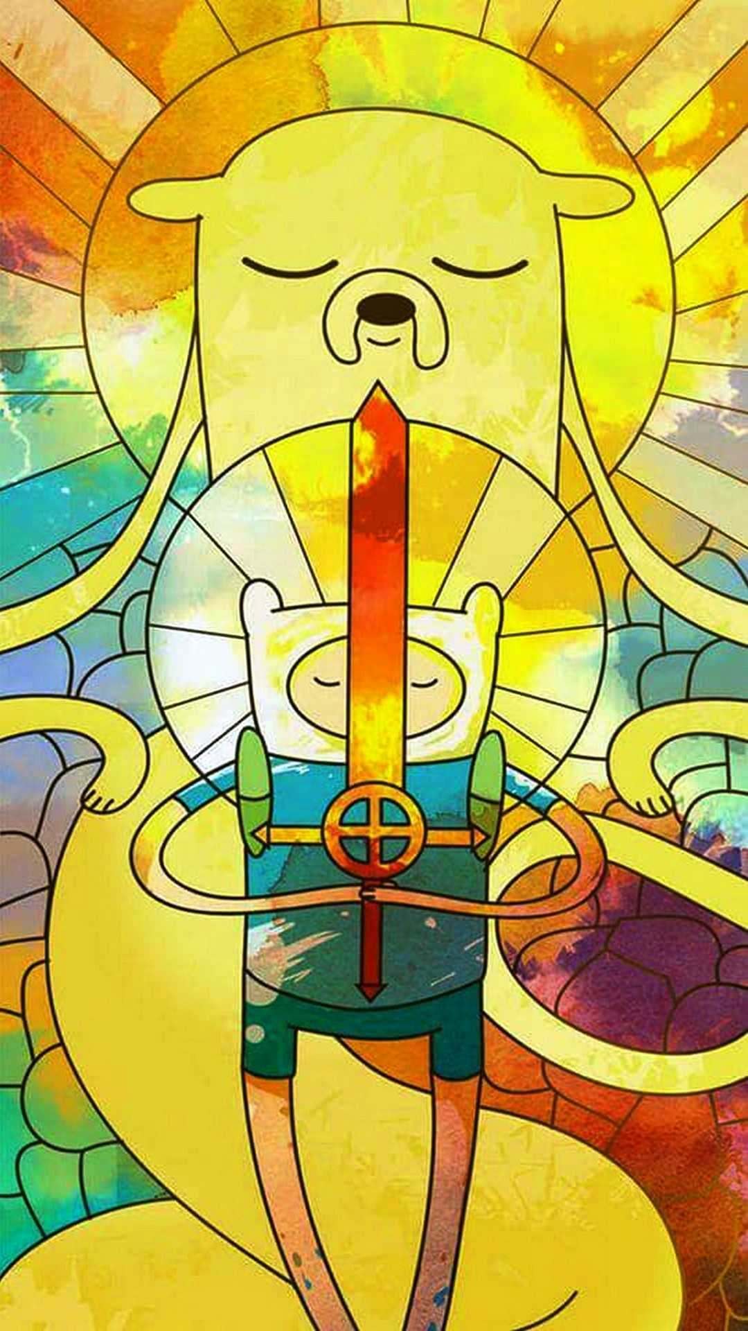 Adventure Time Finn and Jake iPhone Wallpaper with high-resolution 1080x1920 pixel. You can use this wallpaper for your iPhone 5, 6, 7, 8, X, XS, XR backgrounds, Mobile Screensaver, or iPad Lock Screen - Adventure Time