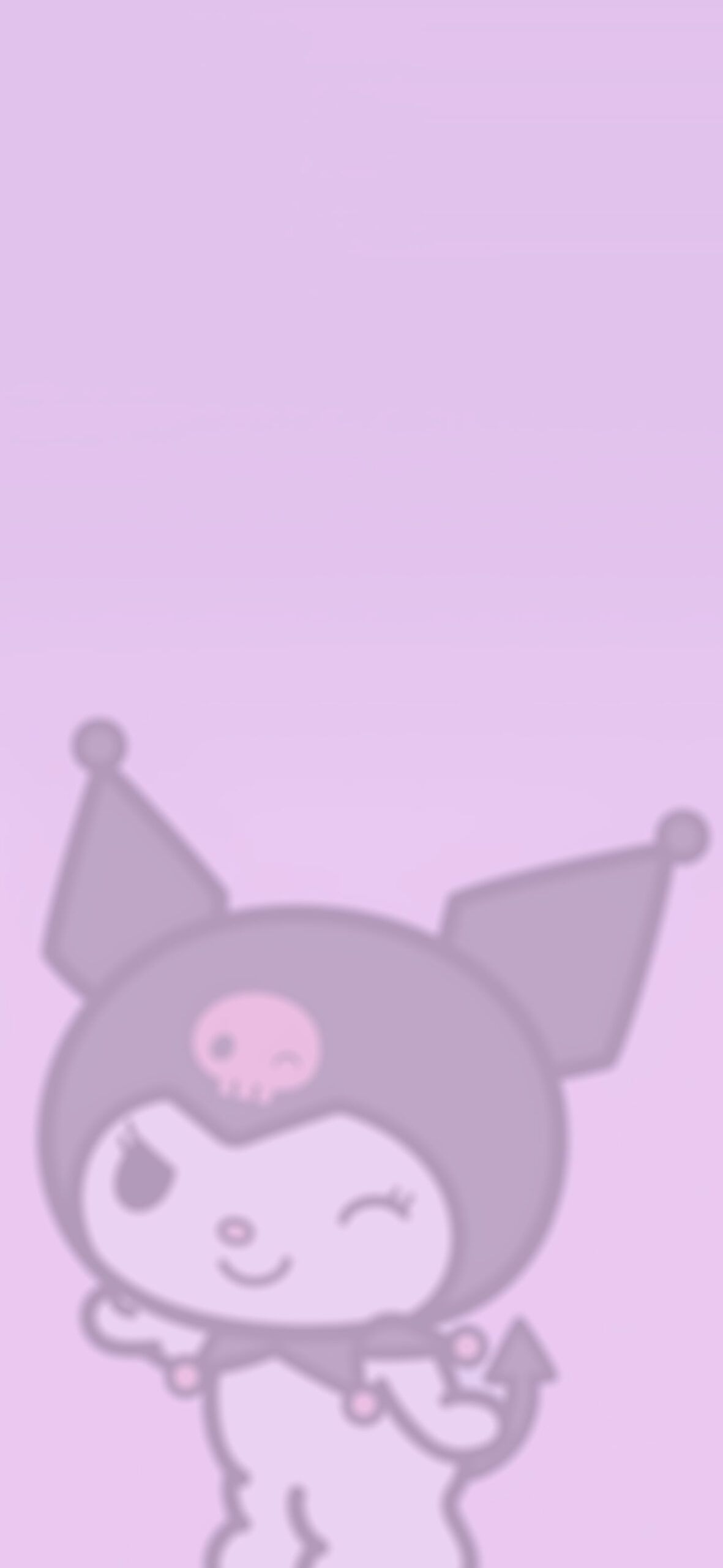 A phone wallpaper of a pink pig with a pink background - My Melody