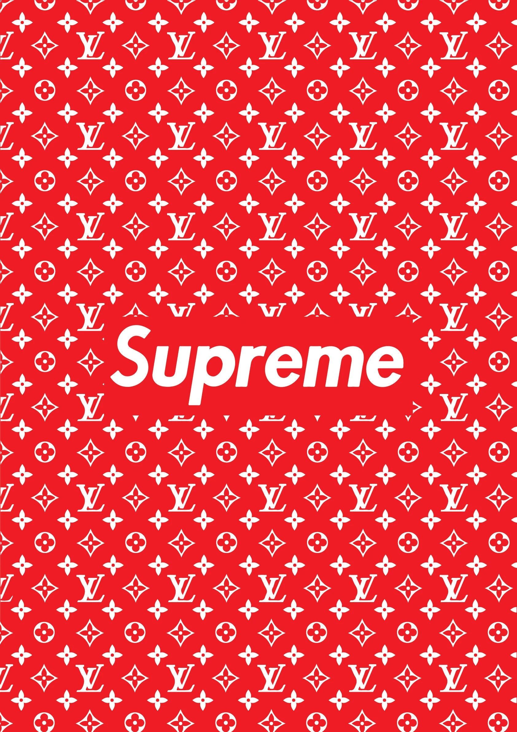 Supreme. Logo. Aesthetic Wallpaper