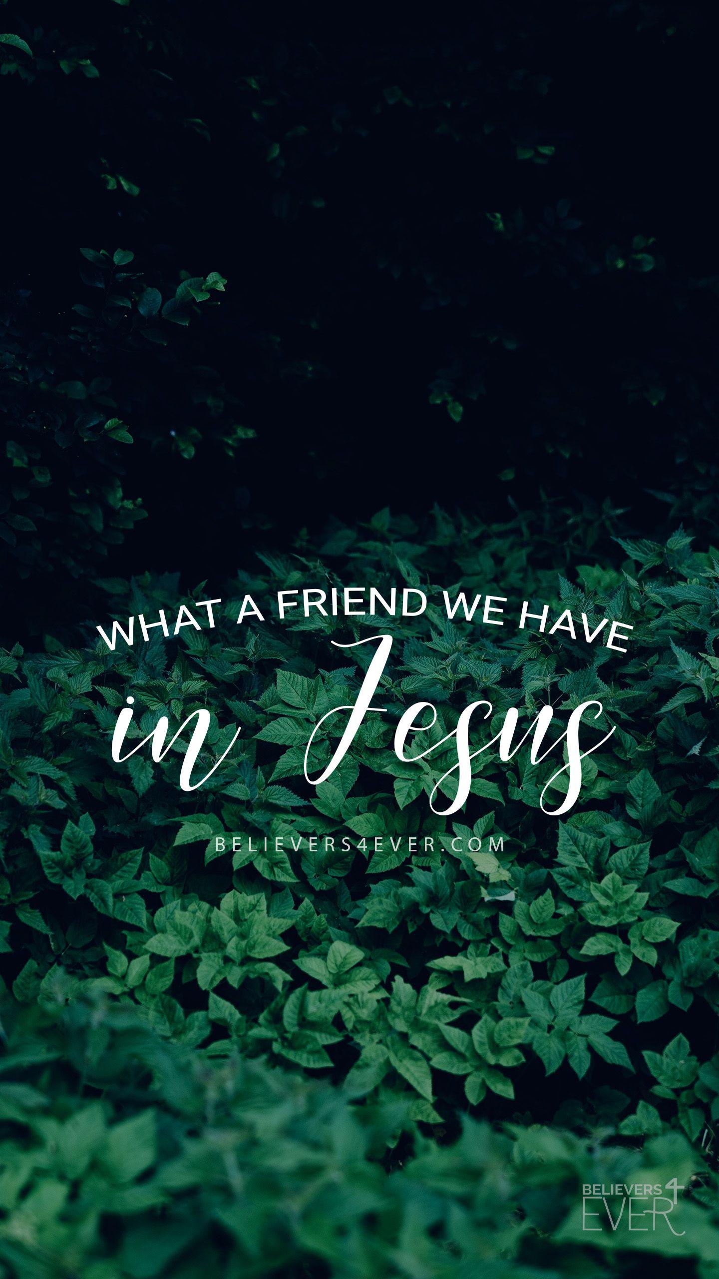 What a friend we have in jesus - Jesus