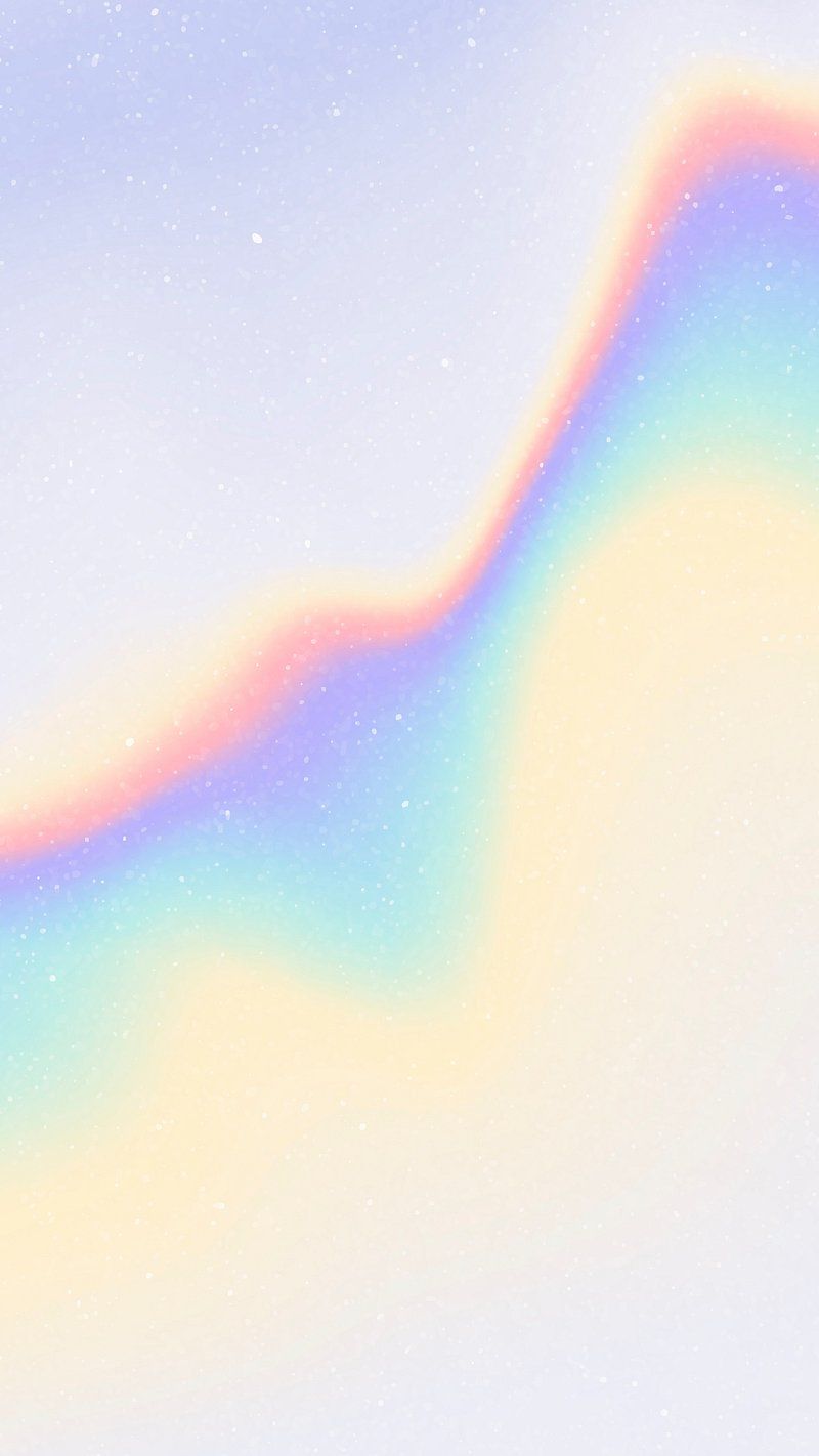 Aesthetic holographic iPhone wallpaper, pink