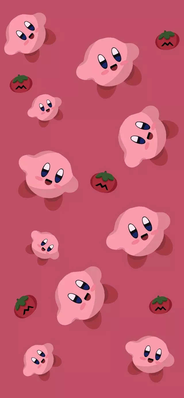 Kirby Wallpaper. iPhone wallpaper kawaii, Kawaii wallpaper, Cute wallpaper