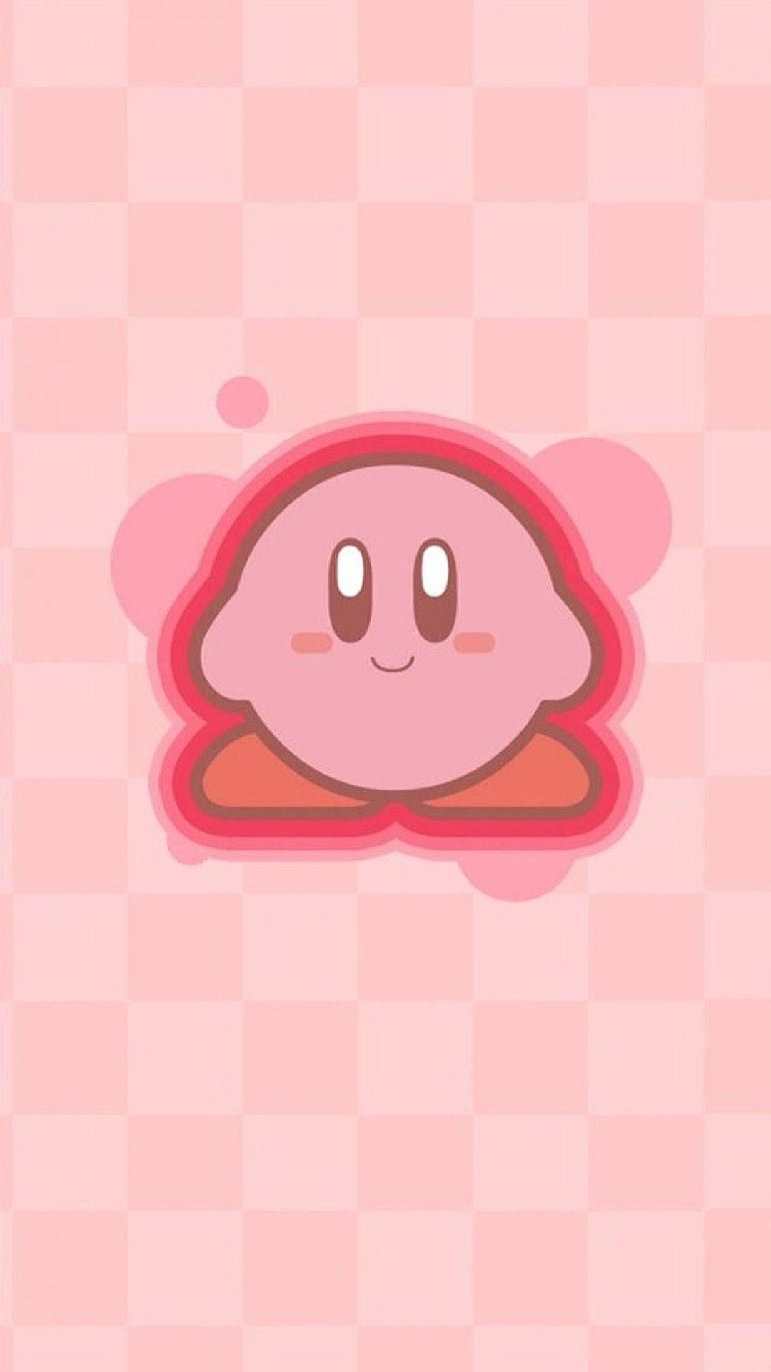 Download free HD Artwork Pink Kirby Wallpaper
