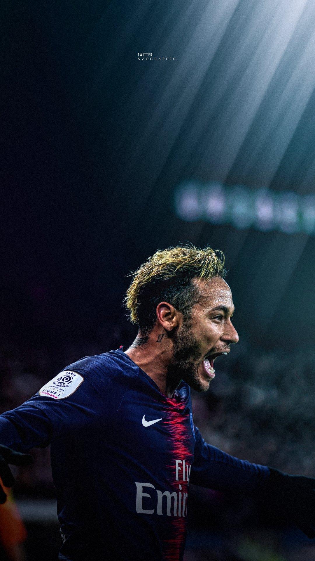 Wallpaper Neymar iPhone with high-resolution 1080x1920 pixel. You can use this wallpaper for your iPhone 5, 6, 7, 8, X, XS, XR backgrounds, Mobile Screensaver, or iPad Lock Screen - Neymar