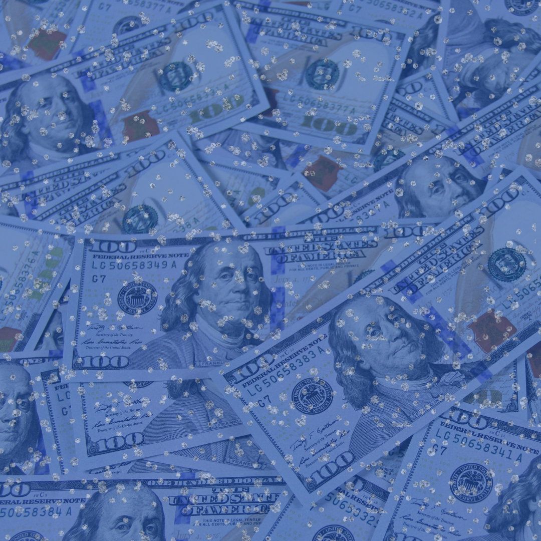 Glitter Money Wallpaper Background Bundle, Money Digital Paper, Digital Download