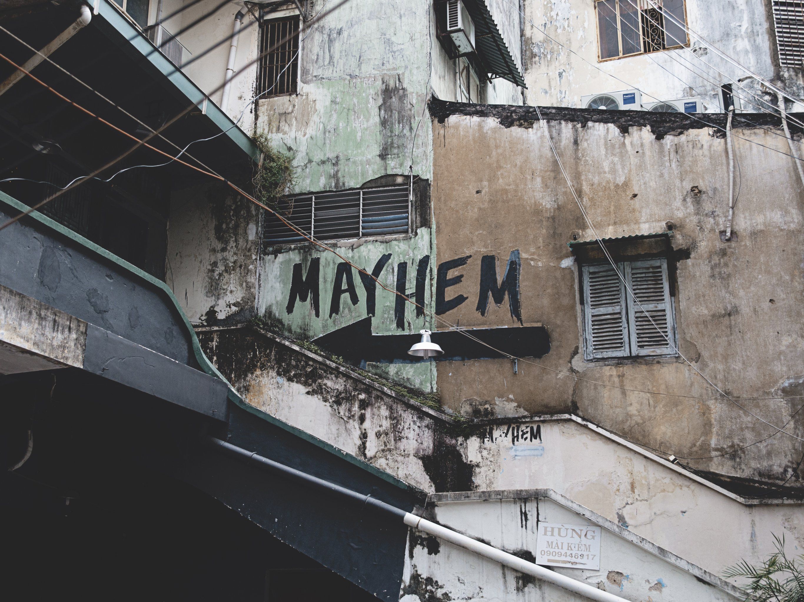 Mayhem Graffiti Wallpaper, Android & Desktop Background